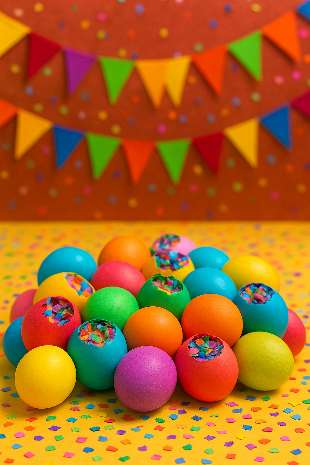 carnival party eggs