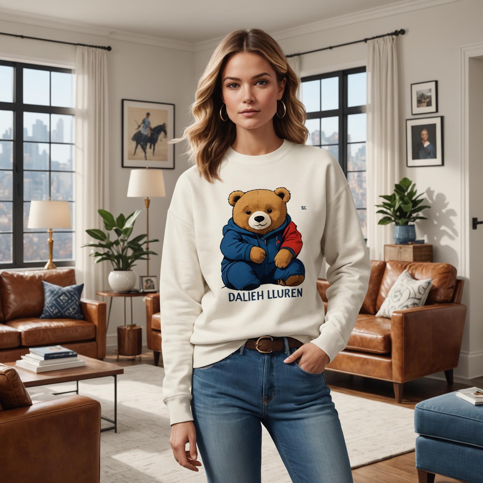 Женская толстовка Ralph Lauren, удобные женские толстовки, модные женские толстовки