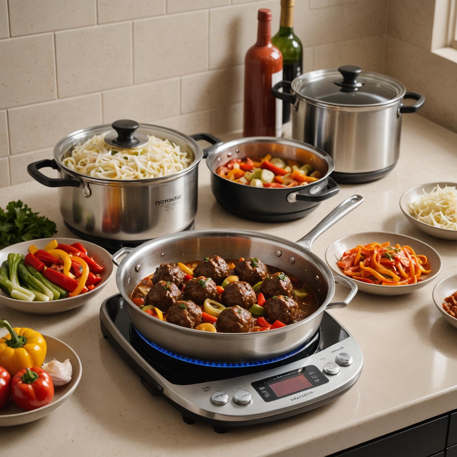Eleve su cocina con utensilios de cocina de un solo quemador