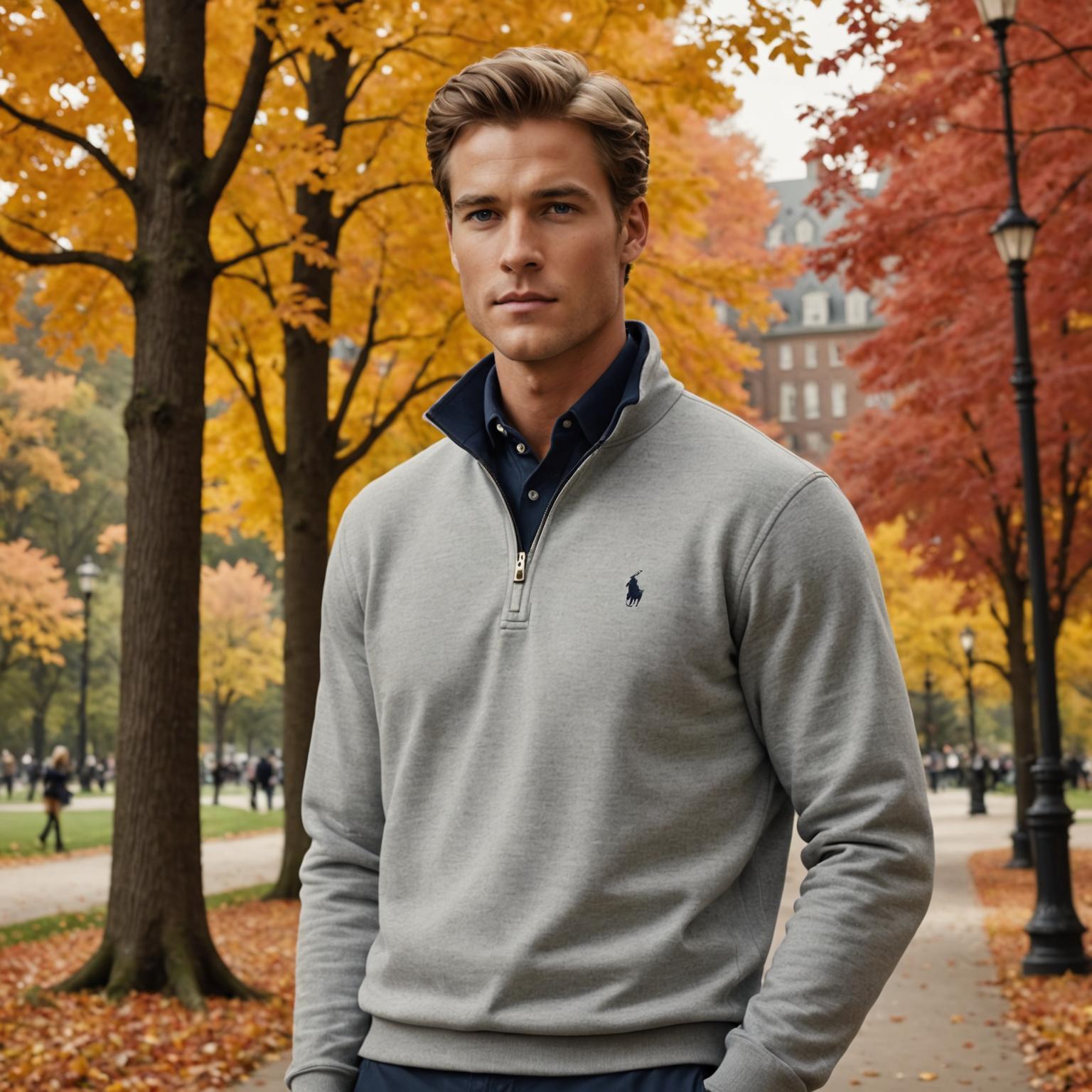 Quarter Zip Sweatshirt: Luxurious Comfort & Style