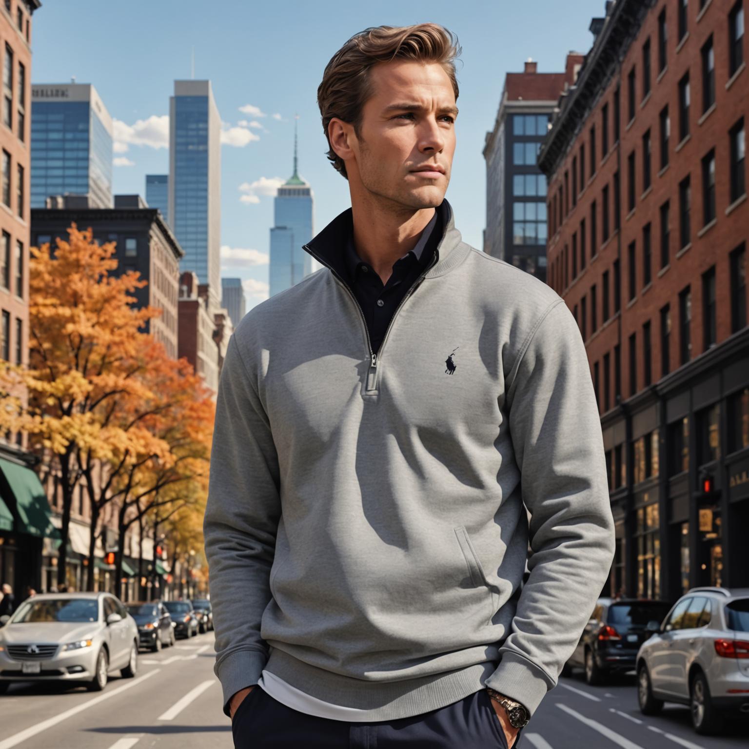 Quarter Zip Sweatshirt: Versatility and Elegance