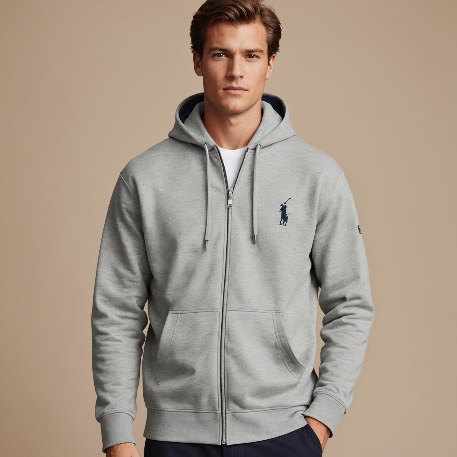 Sudadera con cremallera Polo Ralph Lauren, sudadera con cremallera y capucha Ralph Lauren, sudadera con cremallera y capucha Ralph Lauren