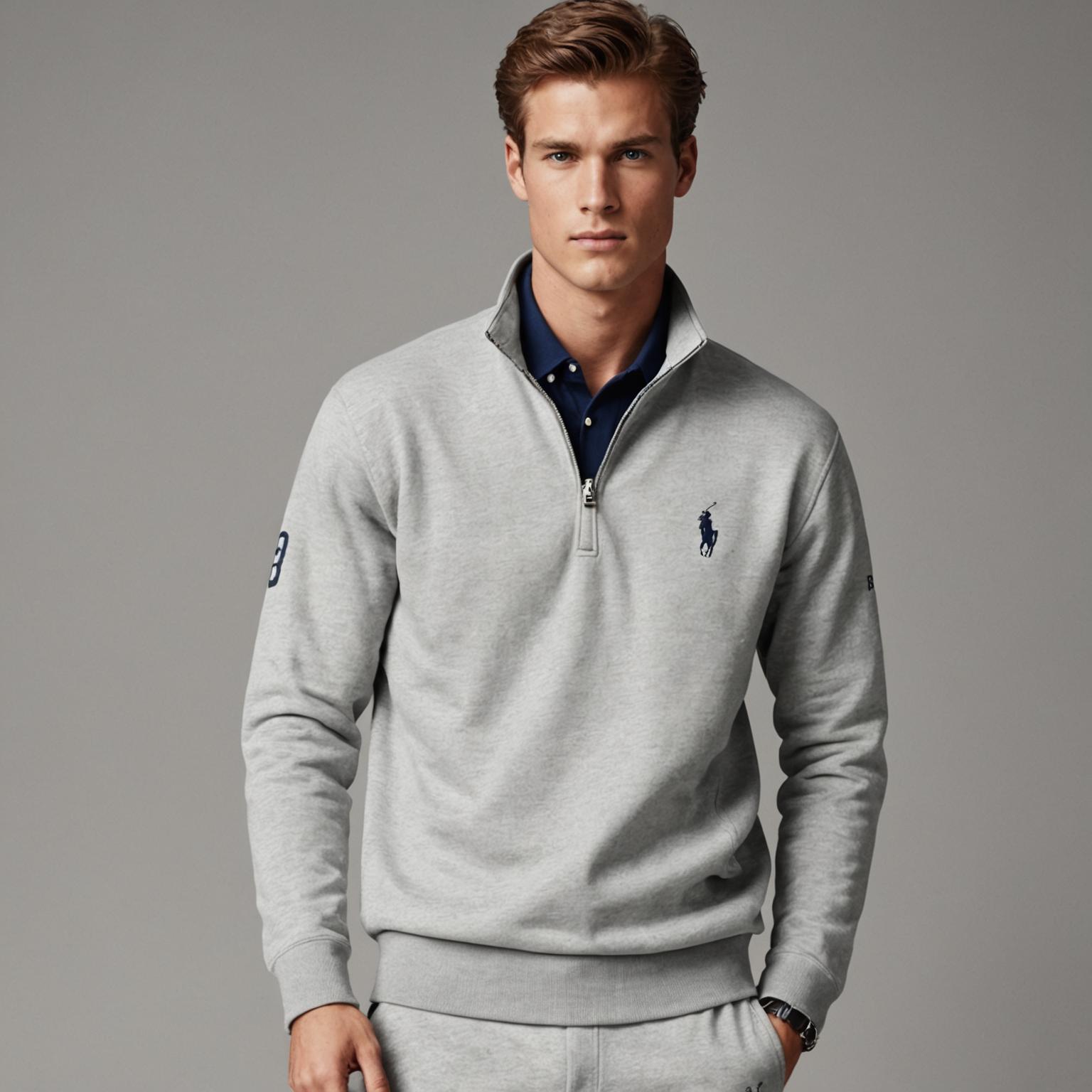 Polo Ralph Lauren zip sweatshirt, Ralph Lauren hooded zip sweatshirt, Ralph Lauren zip hoodie