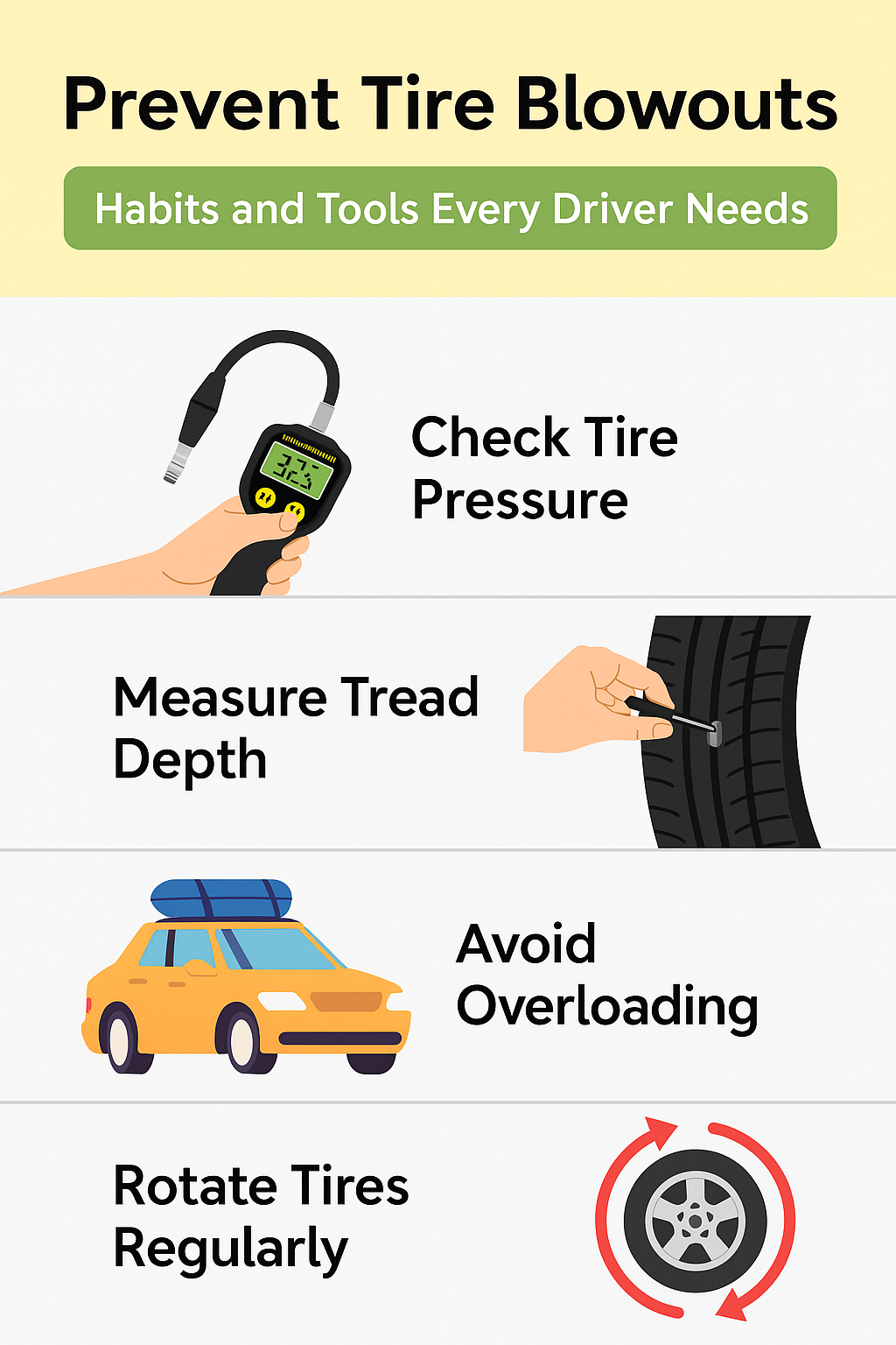 How to Prevent Tire Blowouts: Habits and Tools Every Driver Needs