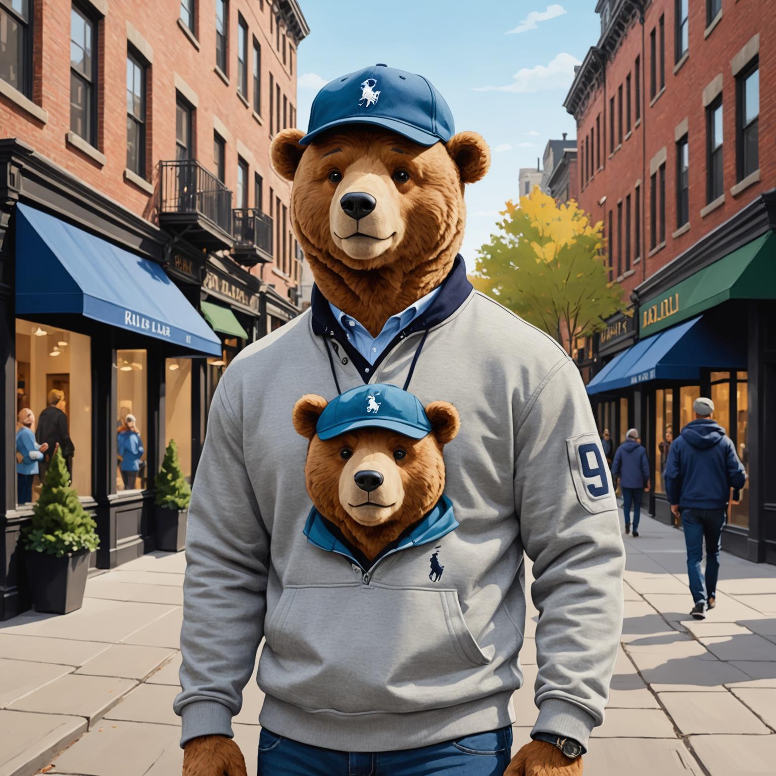 Sudaderas duraderas para hombre: estilo clásico con Polo Bear