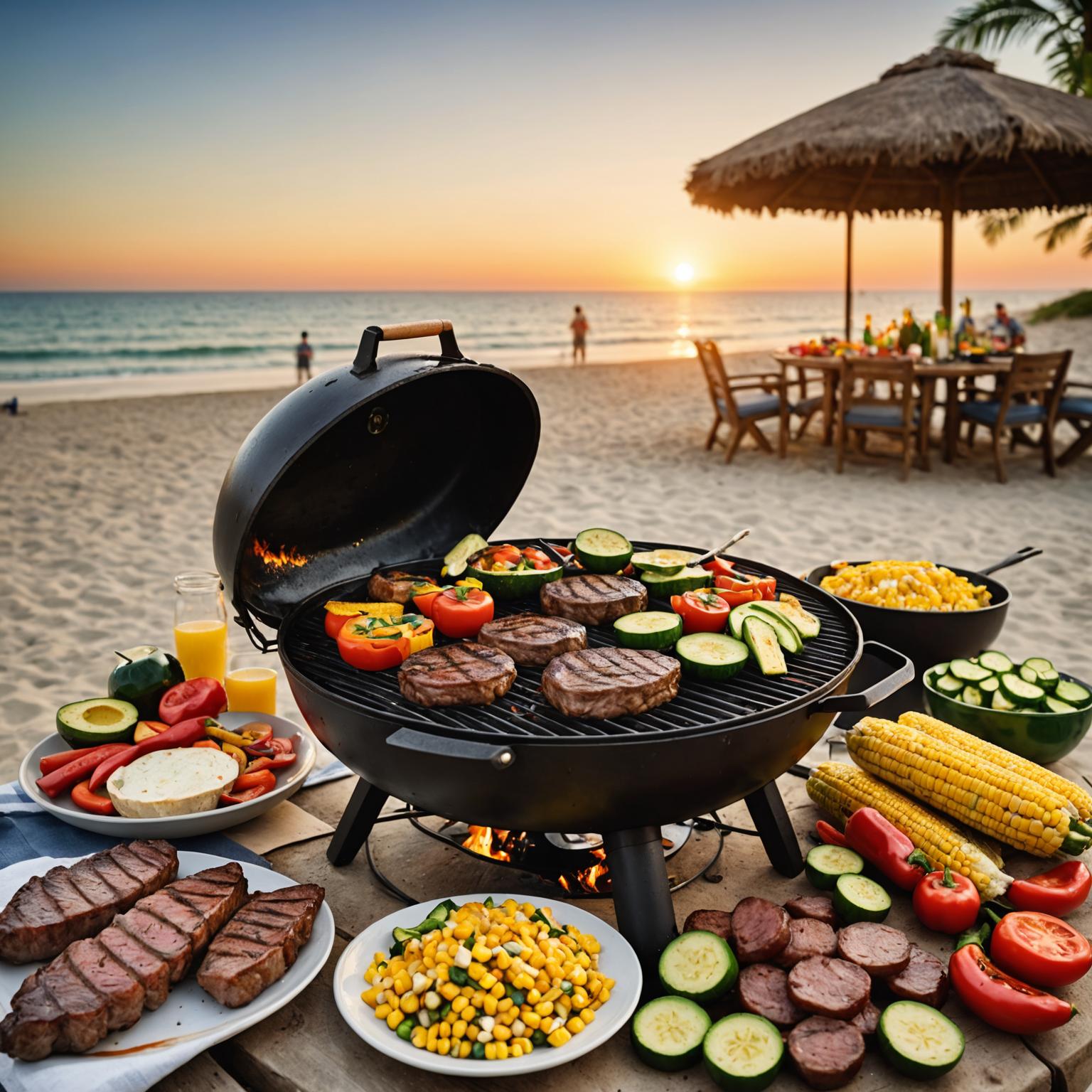 Round Grill Grate: The Ultimate Beachside BBQ Guide