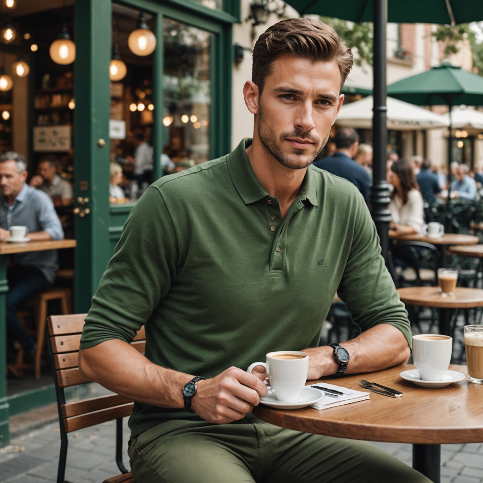 Discover Flat Knit Polo for Men: Style and Comfort
