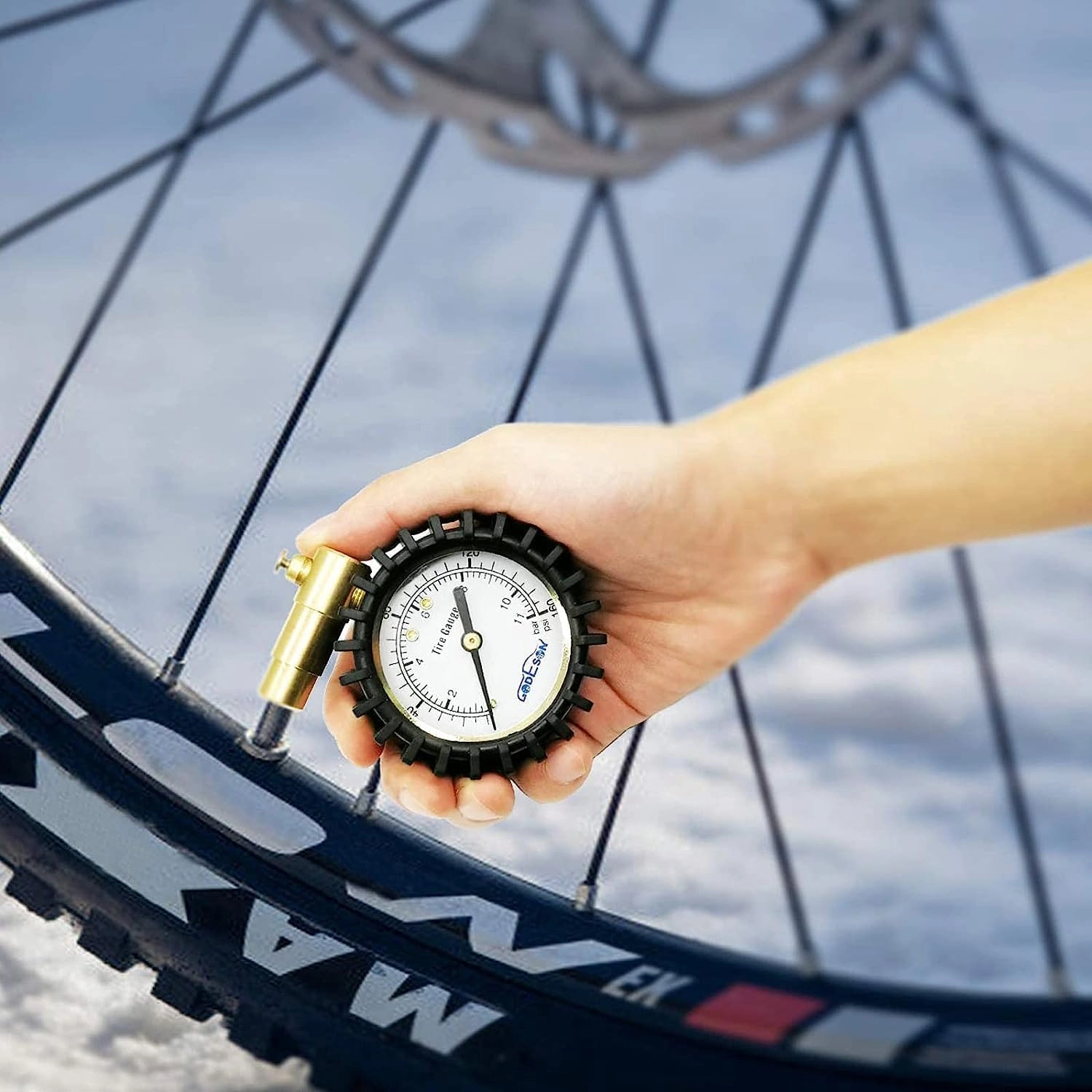 Bike Tire Pressure Gauge