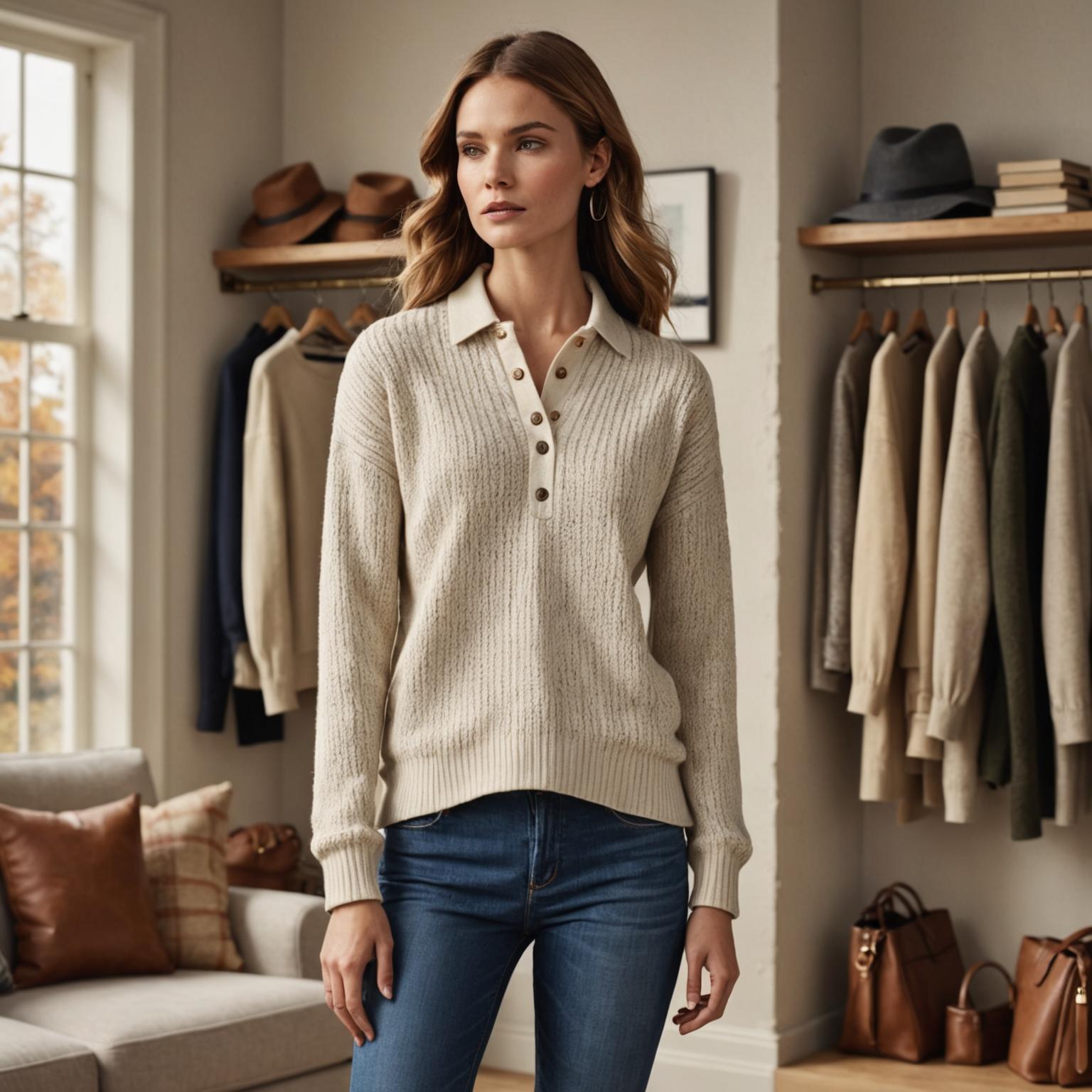 Stylish Sweater Polo: Timeless Elegance and Versatility