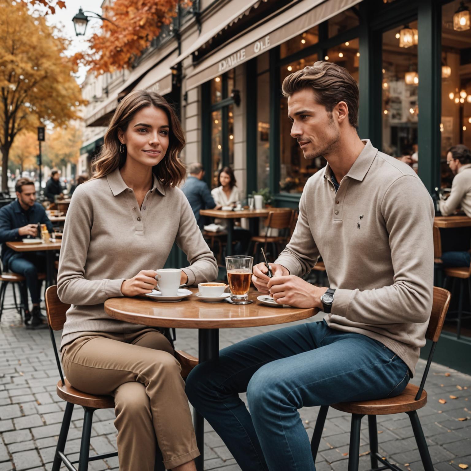 stylish sweater polo, long sleeve polo sweater, seasonal sweater polo
