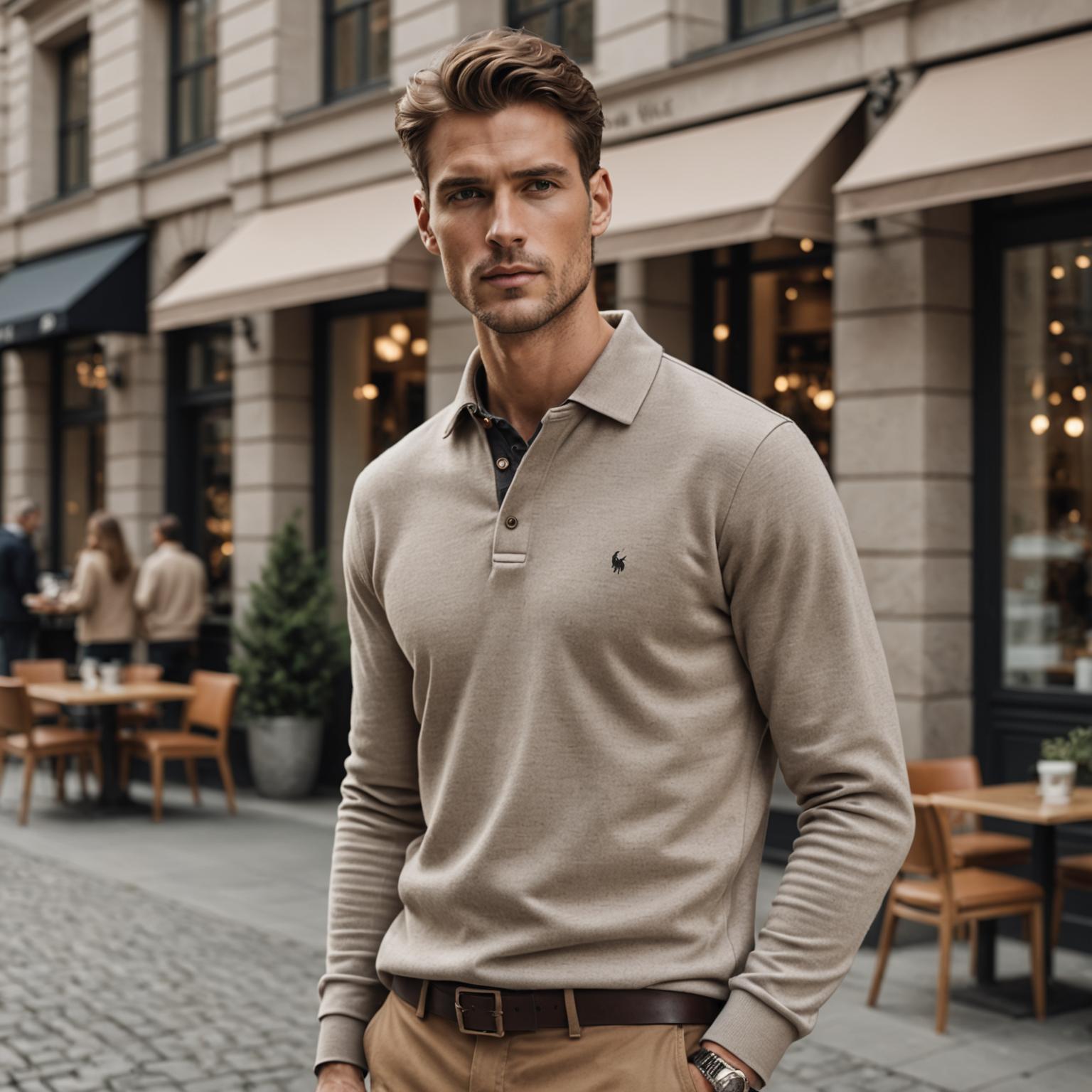 Stylish Sweater Polo: Versatile Fashion Essential