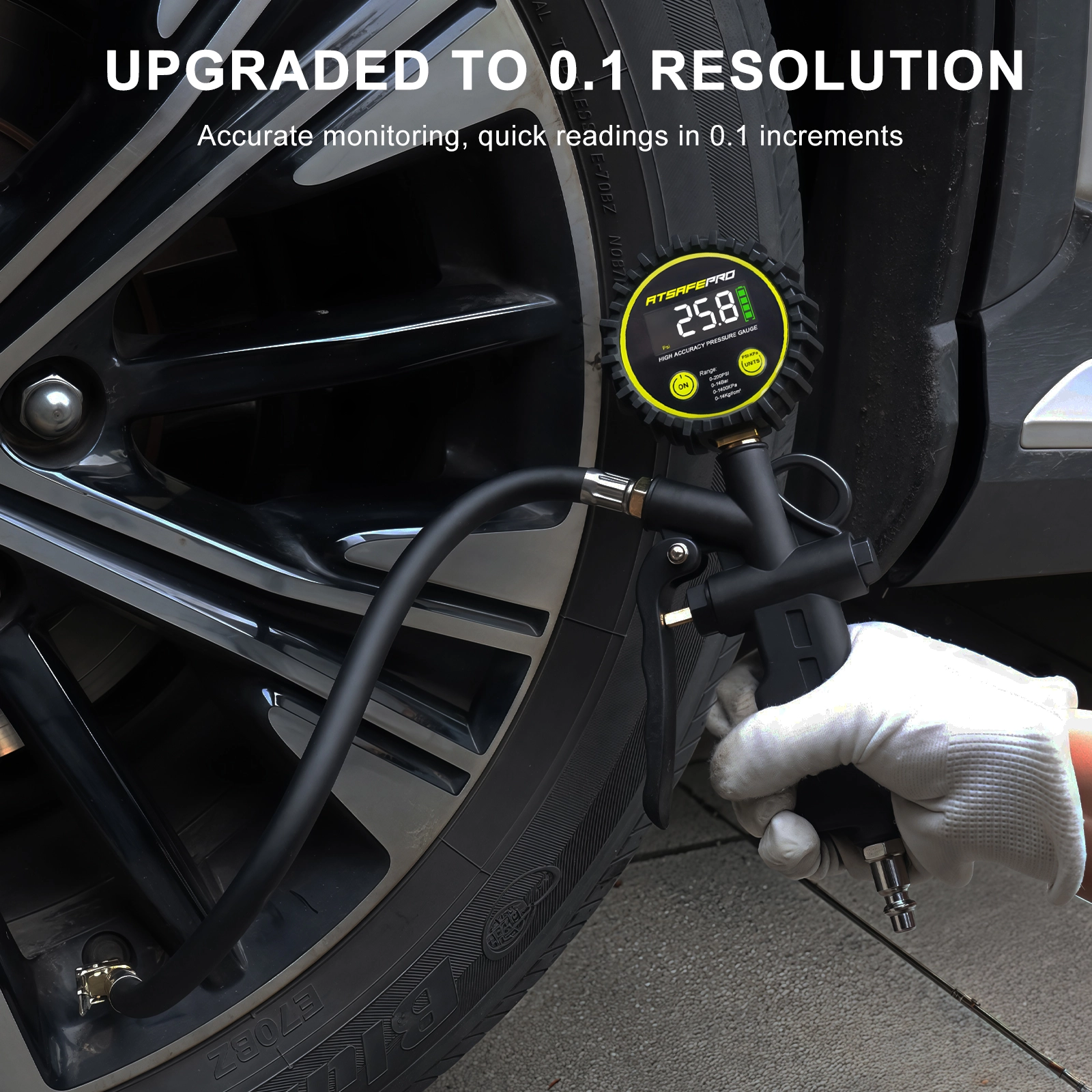 Digital Tire Inflator With Gauge manufacturer