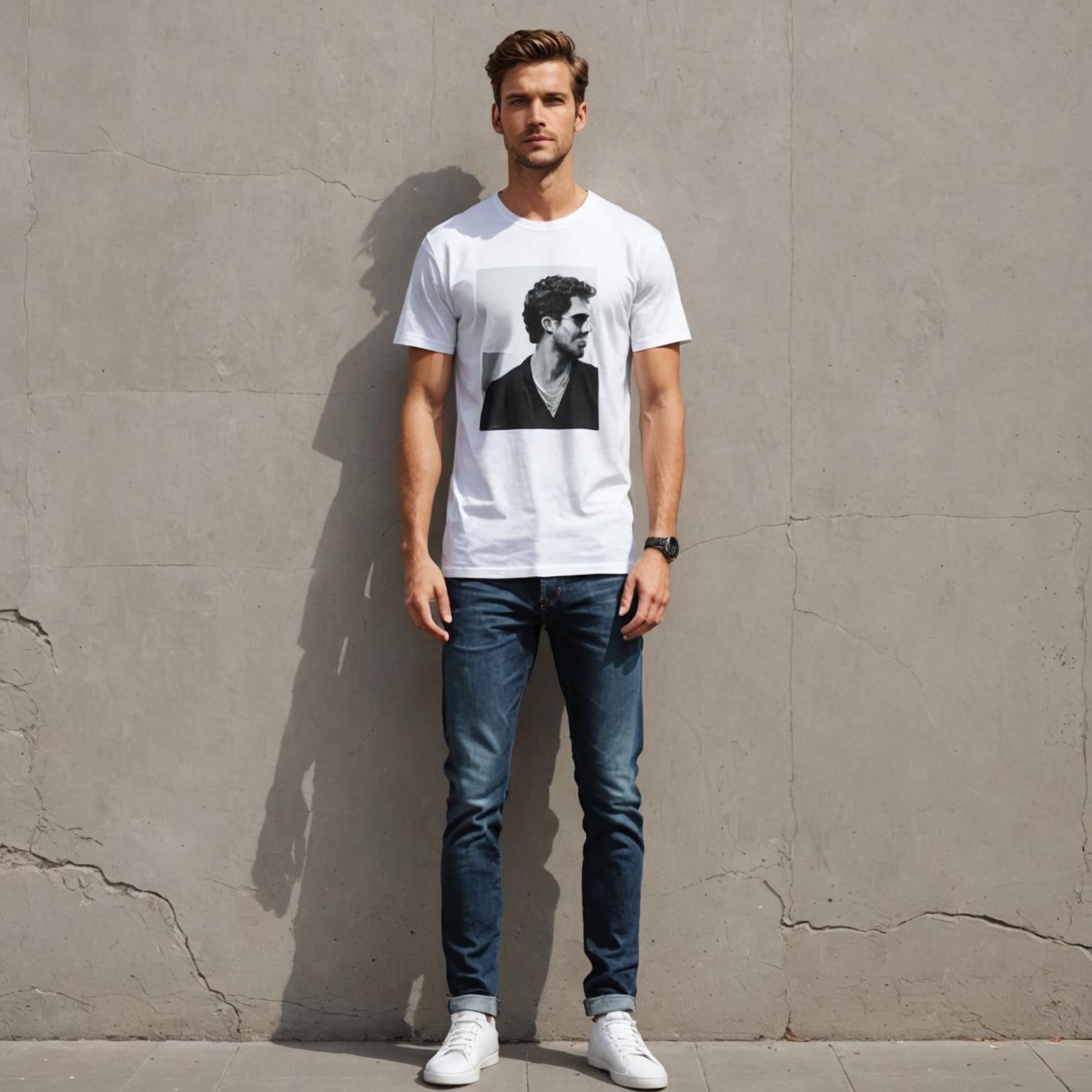 Elevate Your Style with Shiny Cotton T-Shirts