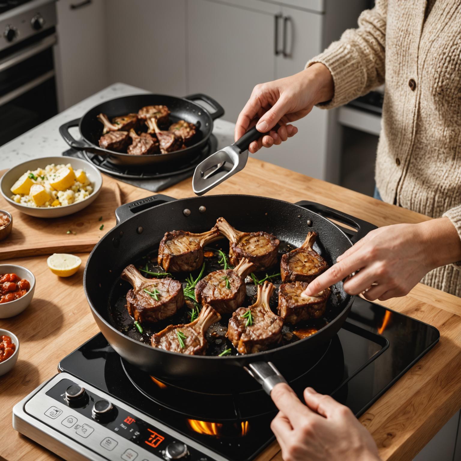 موقد كهربائي واحد: حل مدمج للمطبخ