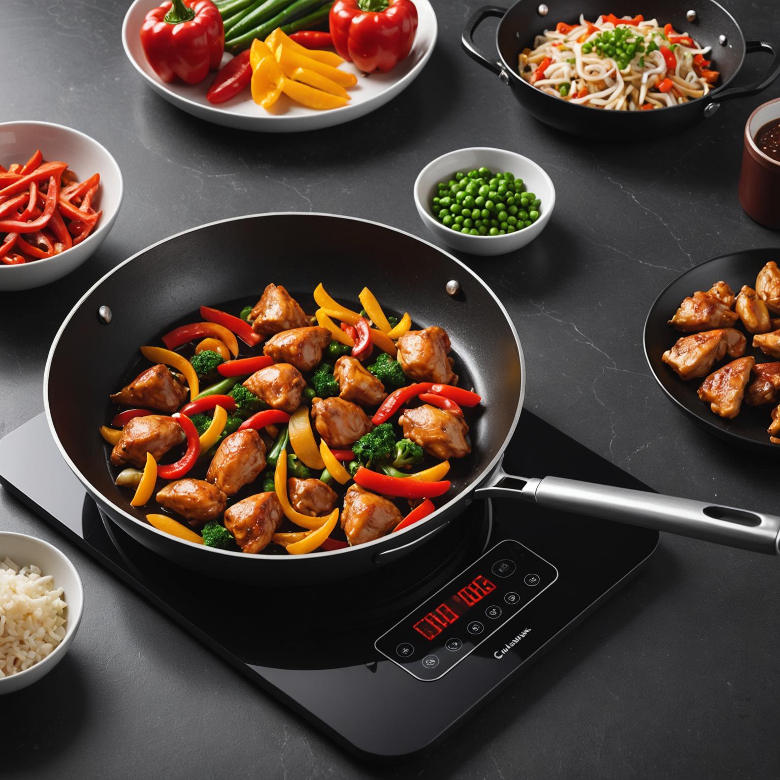 موقد كهربائي واحد