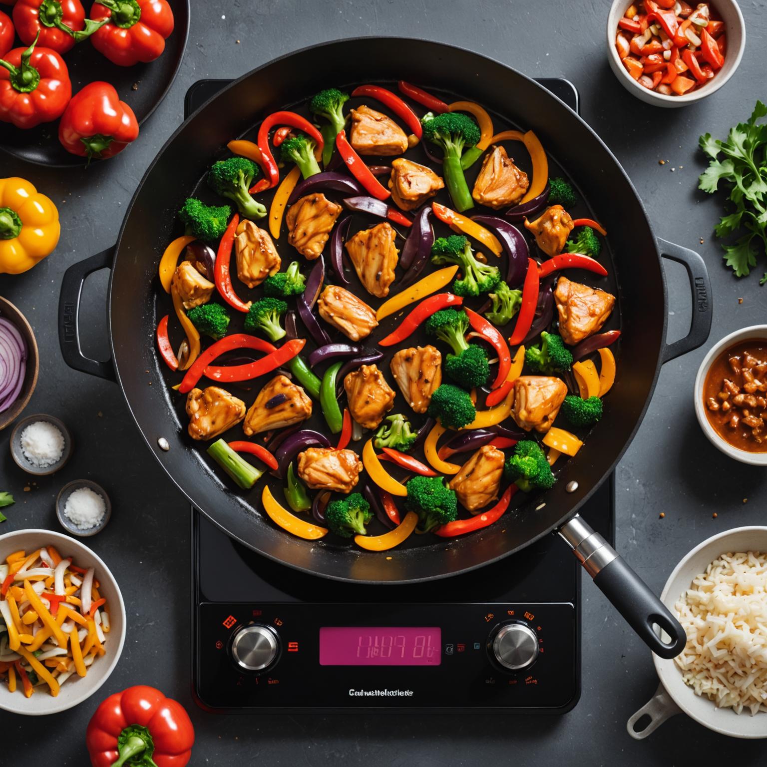 موقد كهربائي واحد