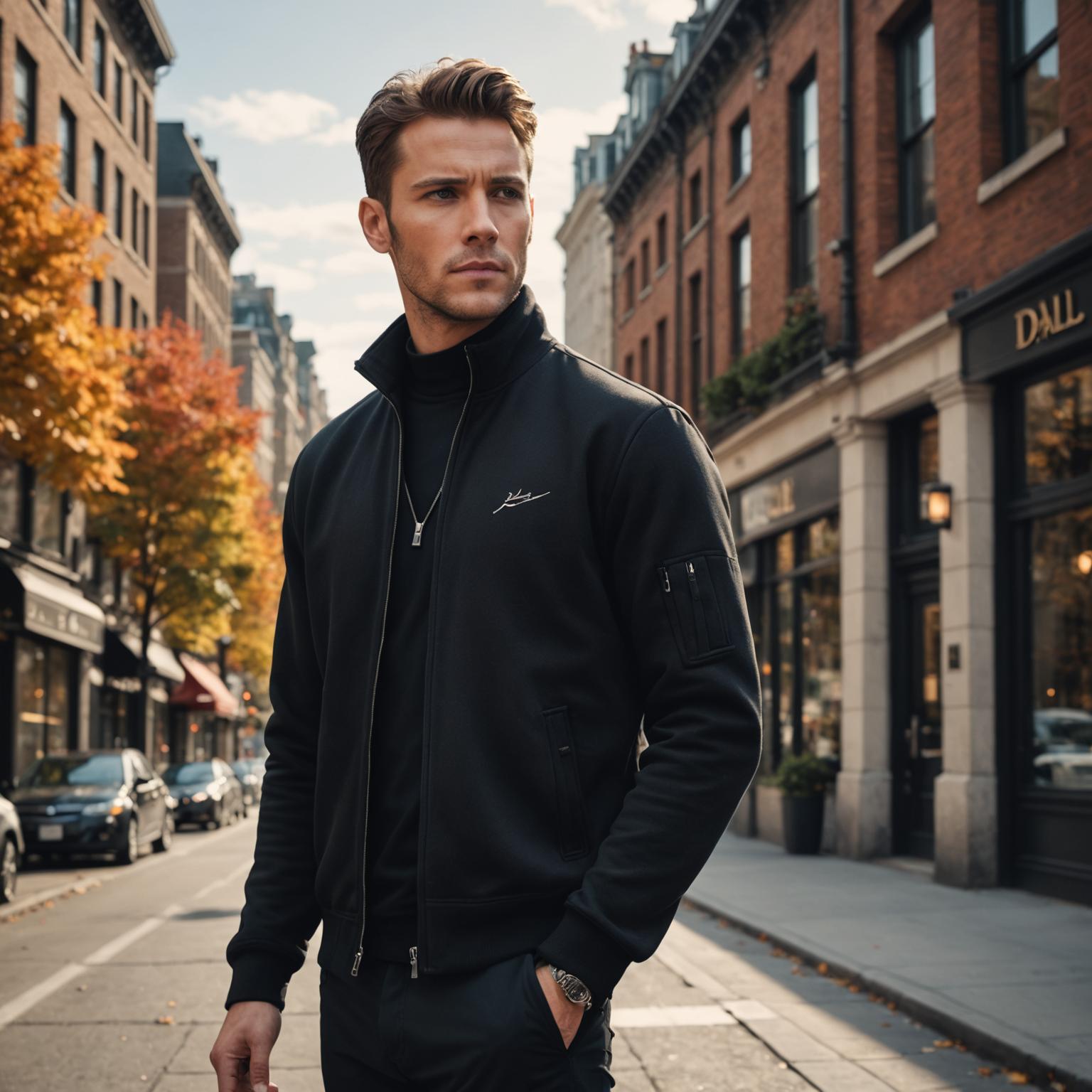 men's French Terry jacket, men's casual outerwear, French Terry zip jacket