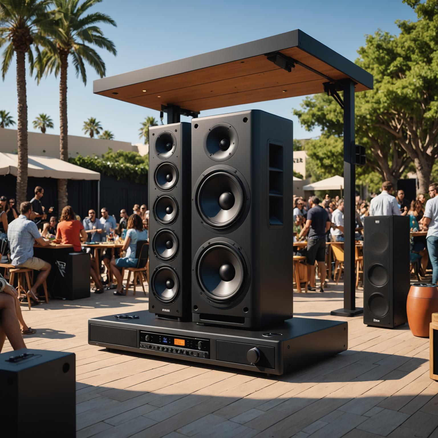 1000W active speaker, active column speakers, active PA system, active speakers for home theater
