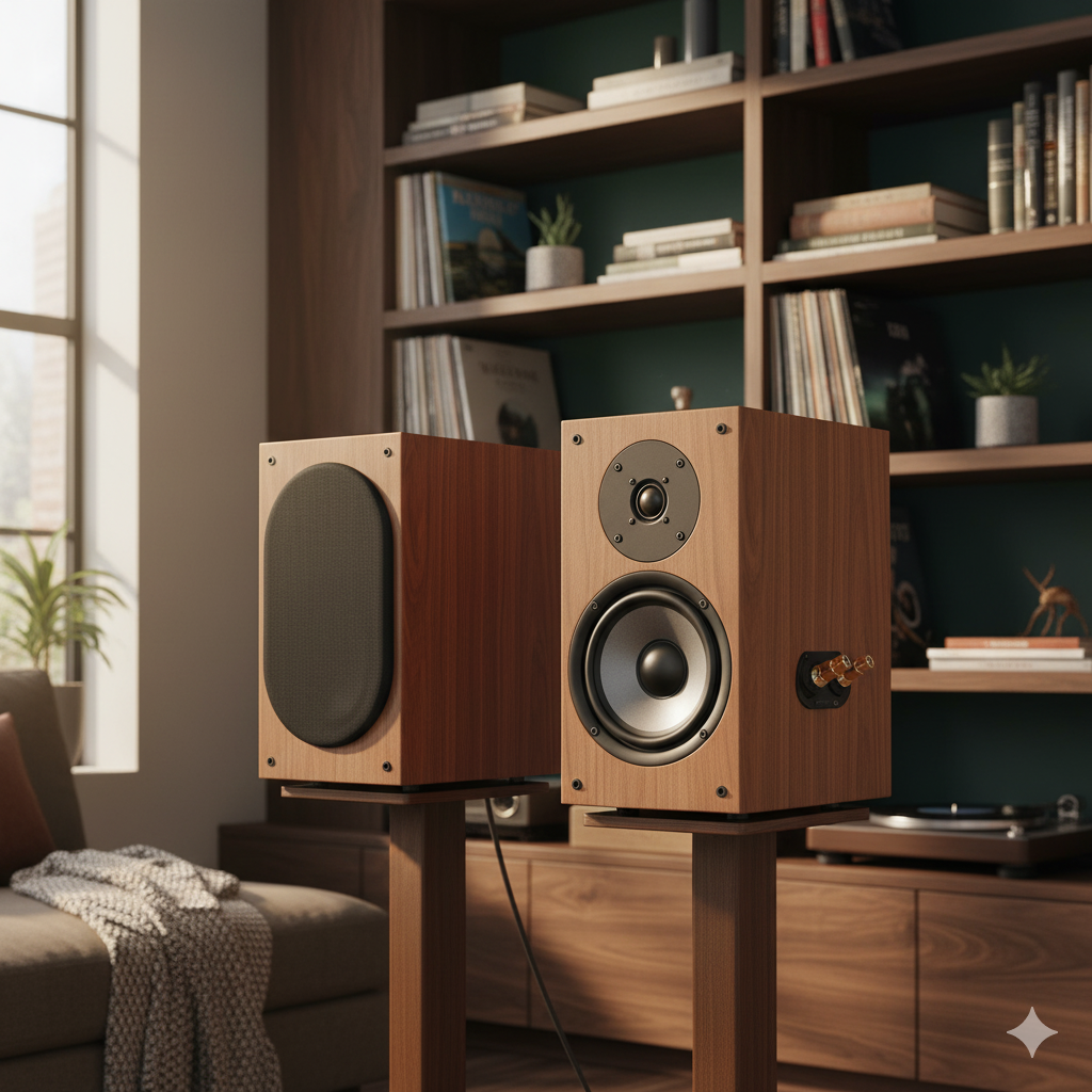 produtor de alto-falantes de estante