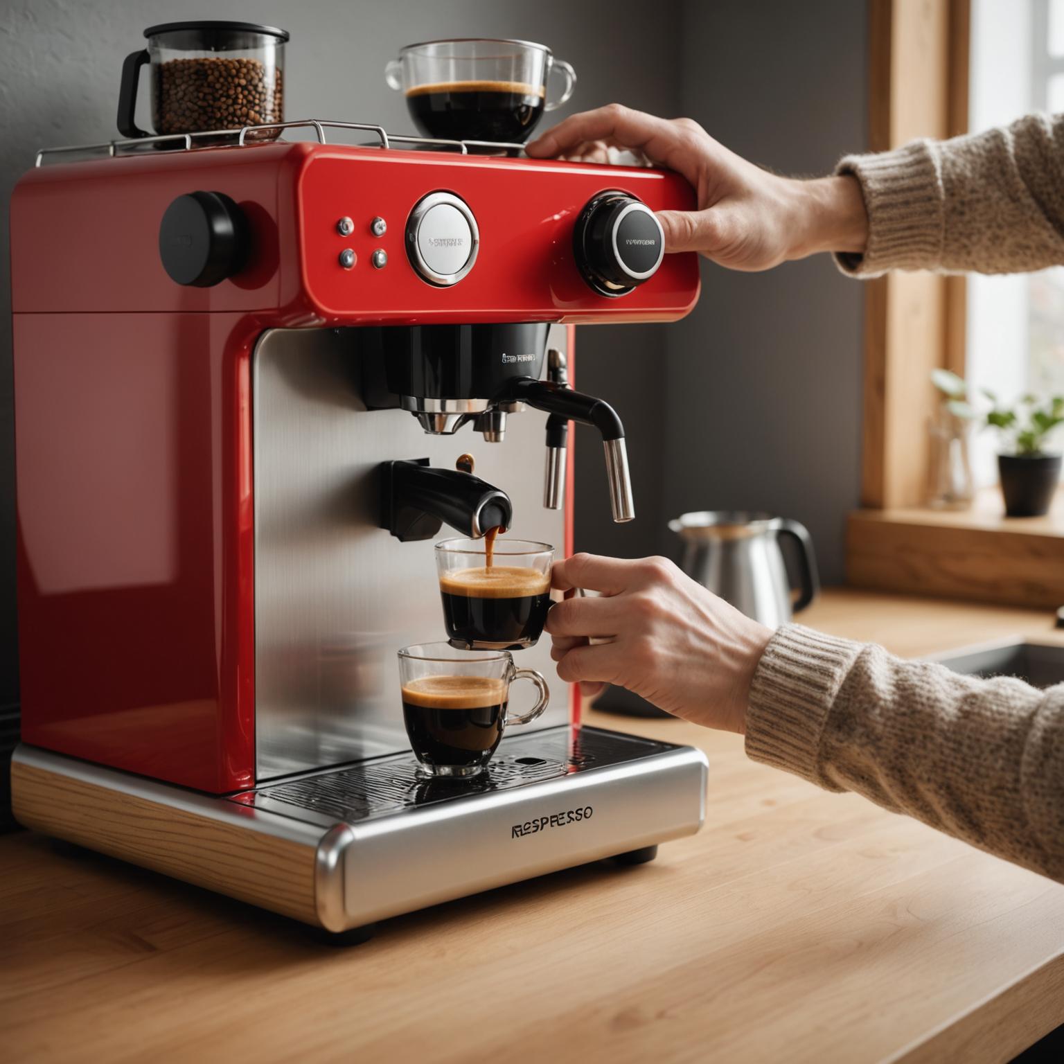 tubo calefactor de la cafetera