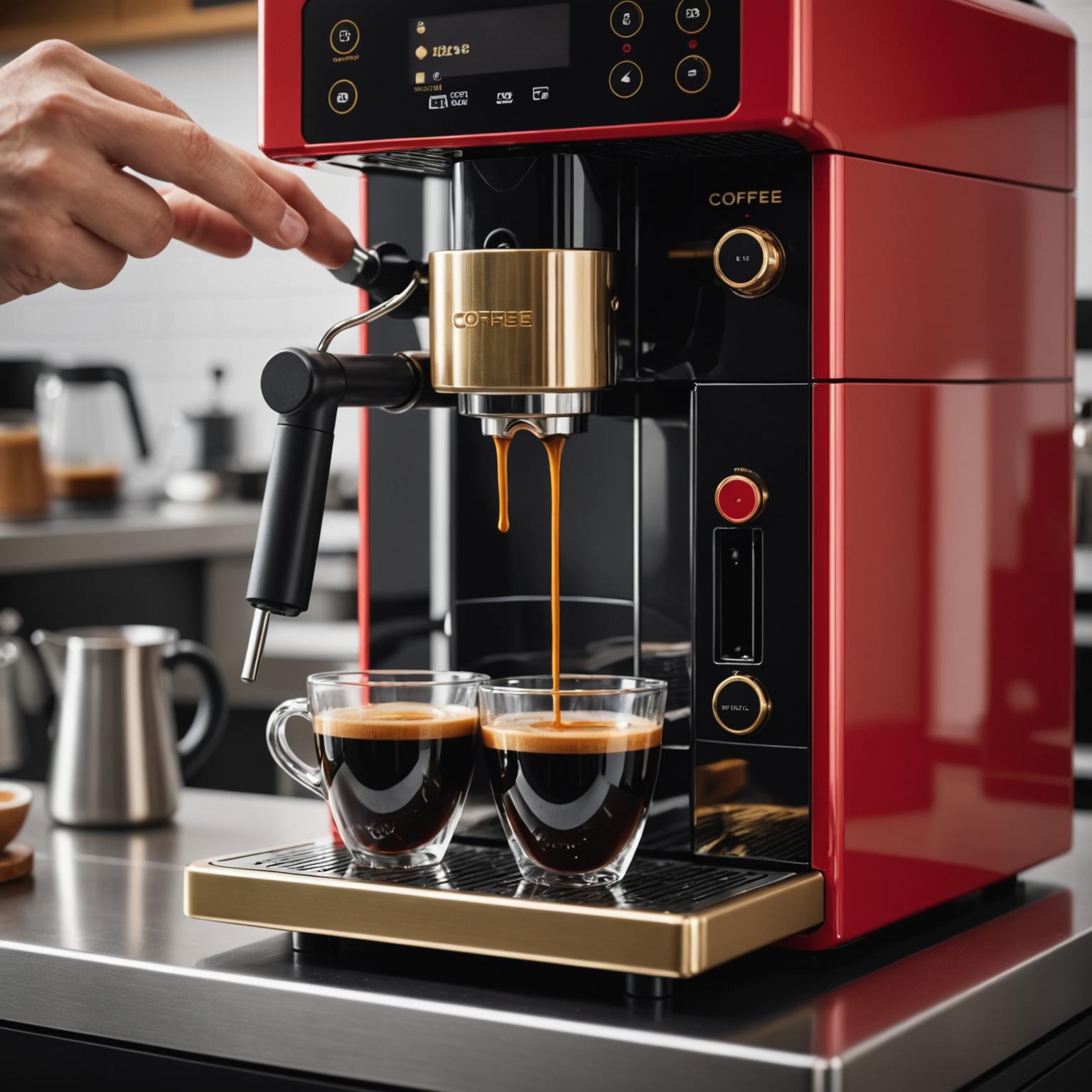 tubo calefactor de la cafetera