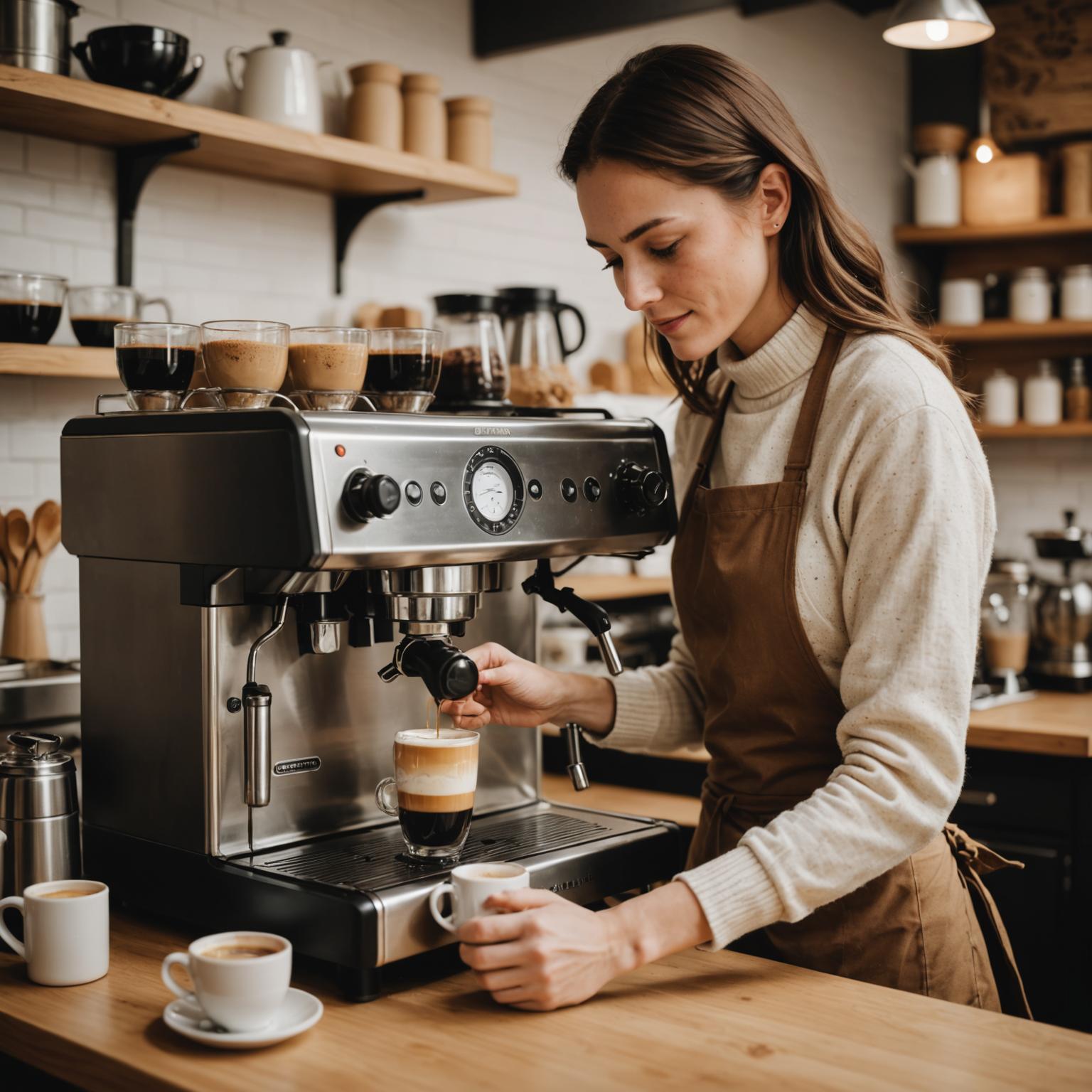 tubo calefactor de la cafetera