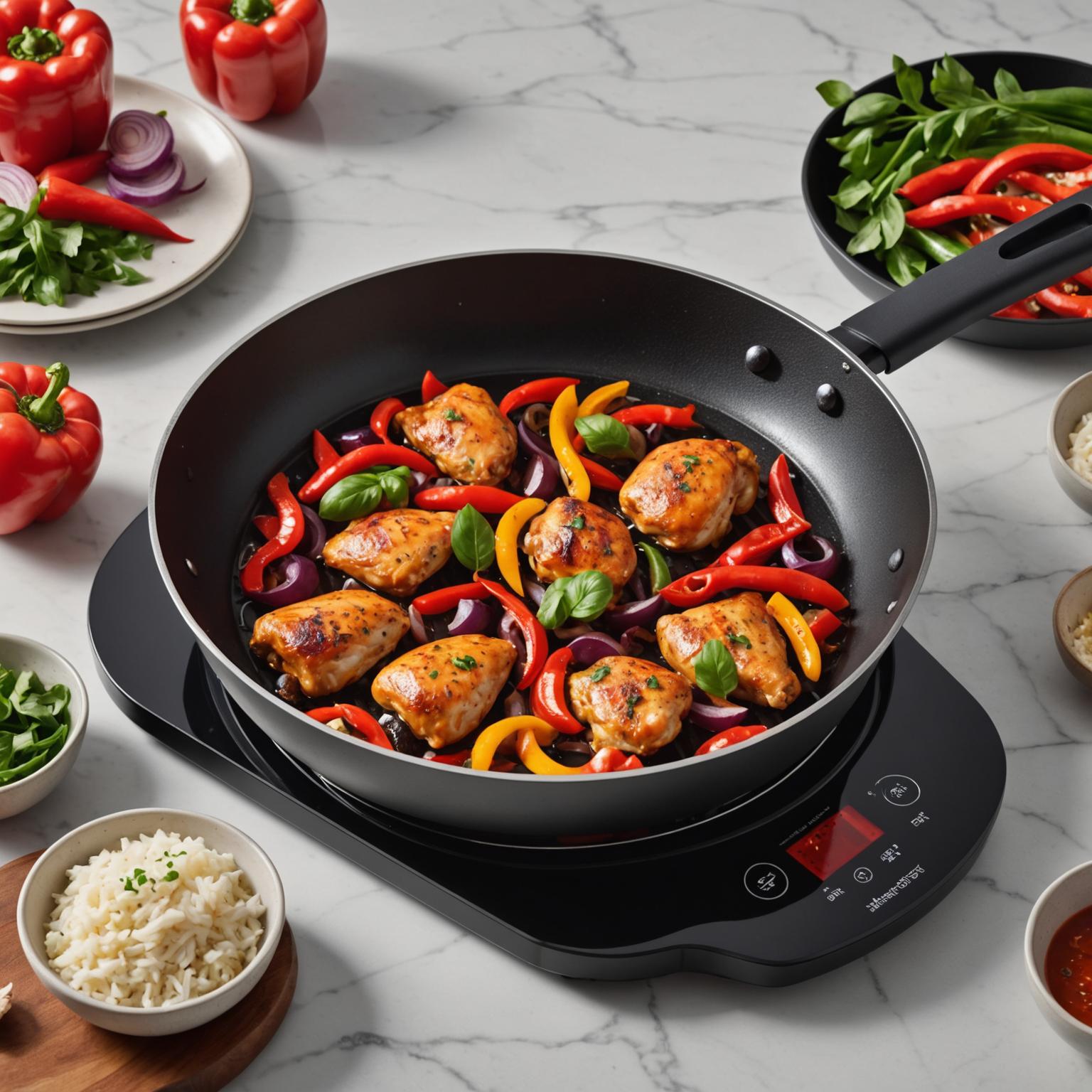 Наслаждайтесь безупречным приготовлением пищи с нагревательным элементом мощностью 3000 Вт