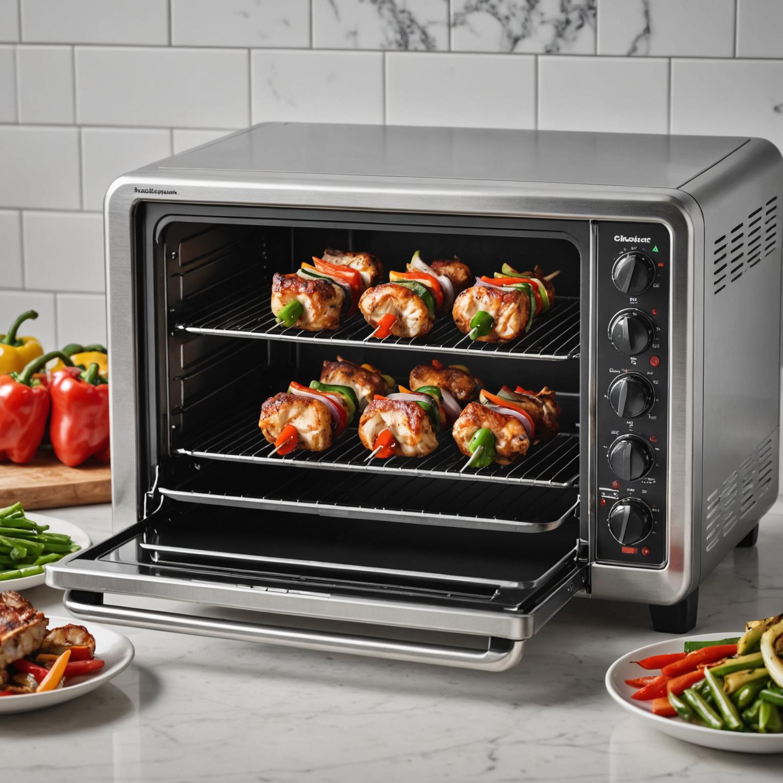 عنصر الشواء بقوة 3000 واط: حسّن أداء الفرن الخاص بك