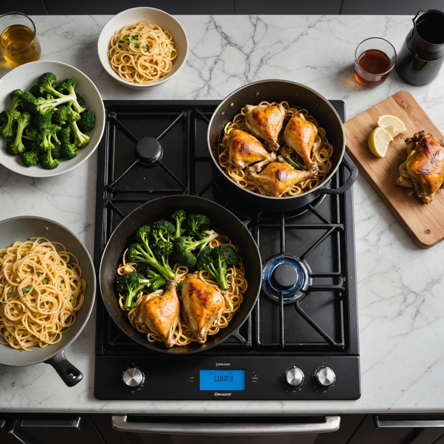 用燃气灶掌控您的厨房:功能多样,火力强劲