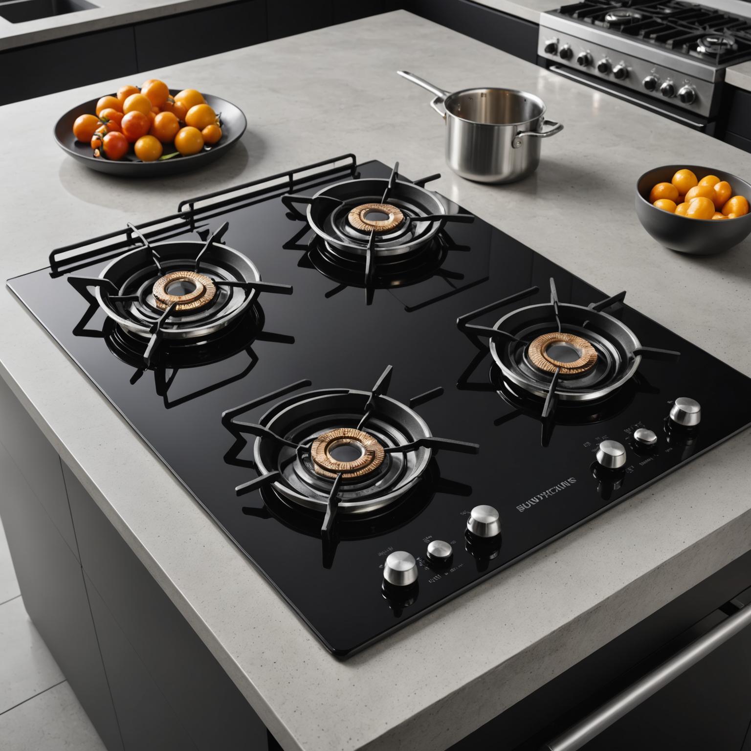 موقد الغاز: إضفاء لمسة من الراحة والأناقة على المطبخ