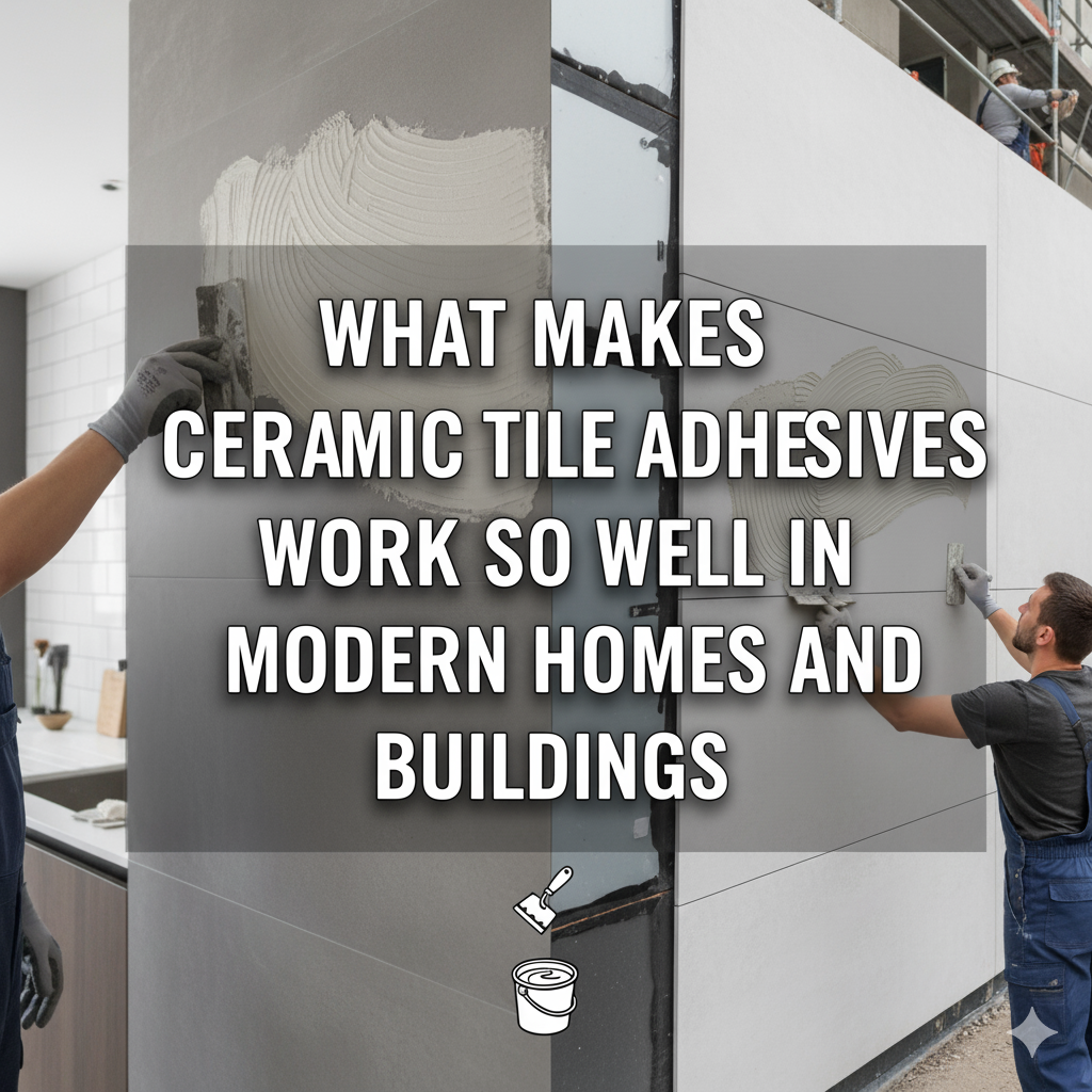 What Makes Ceramic Tile Adhesives Work So Well in Modern Homes and Buildings