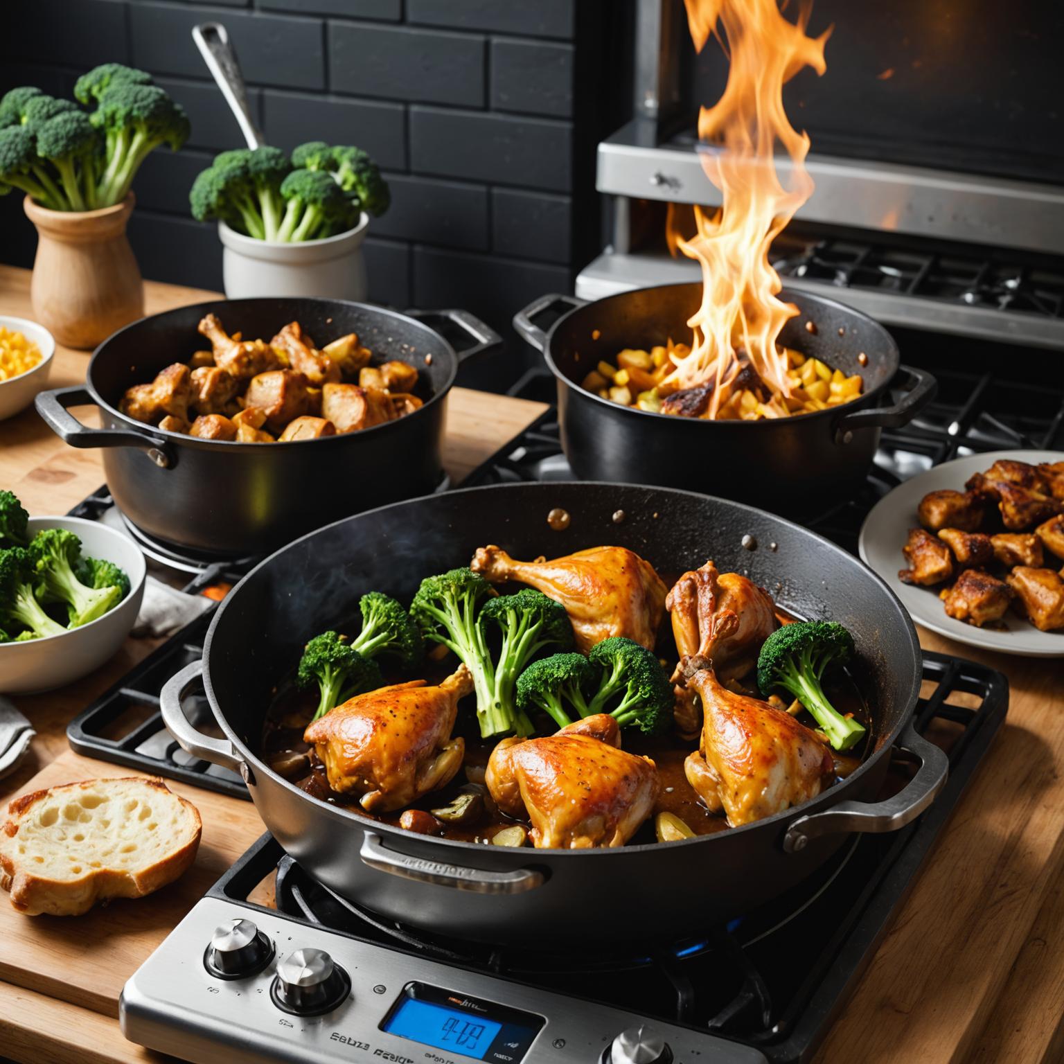 Parrilla de la superficie de la estufa