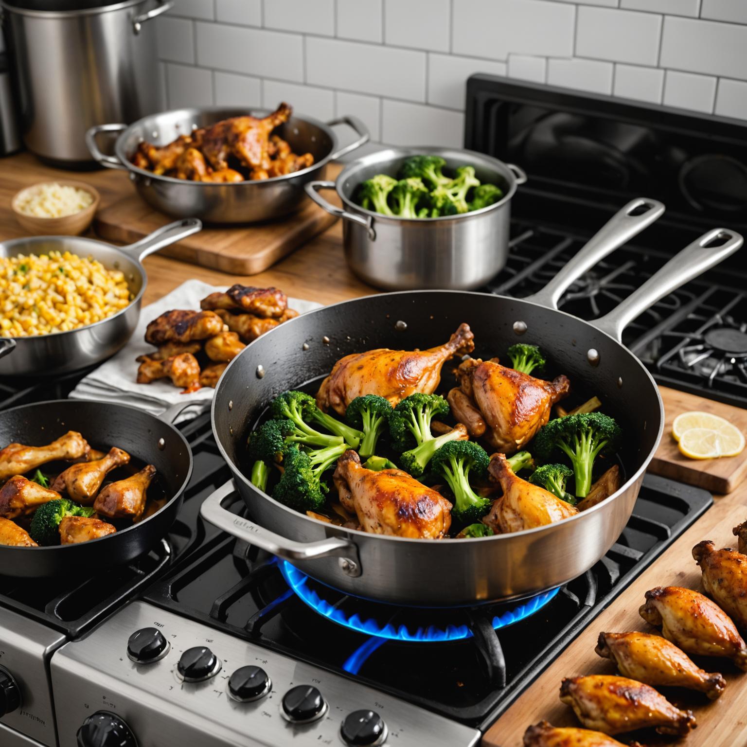 Mejora tus habilidades culinarias con una rejilla de superficie para estufa duradera.