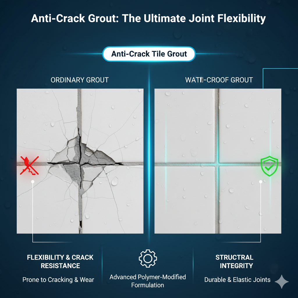 Anti-Crack Grout Systems: How Modern Materials Prevent Tile and Joint Failure