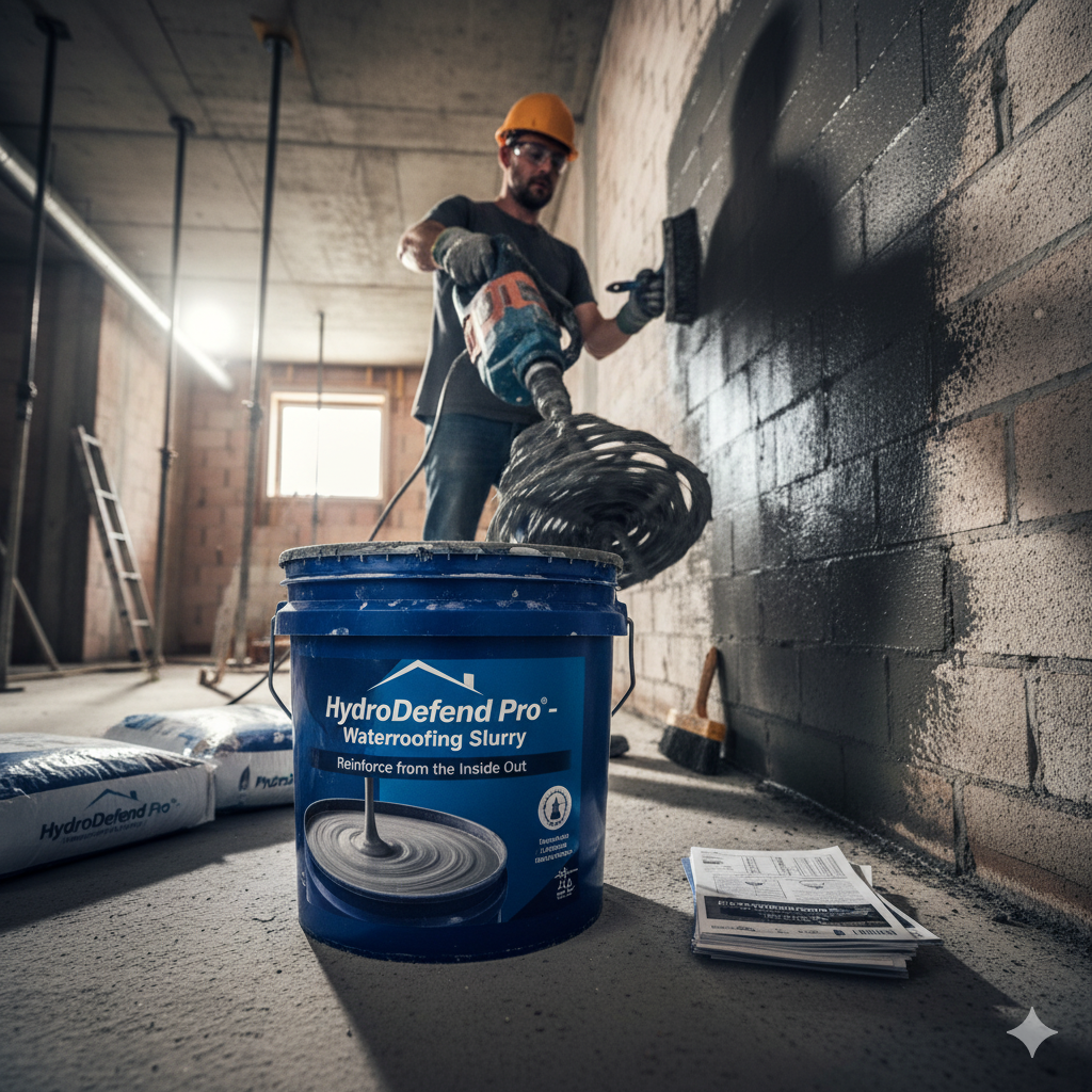 How Waterproofing Slurry Manufacturers Reinforce Building Protection from the Inside Out