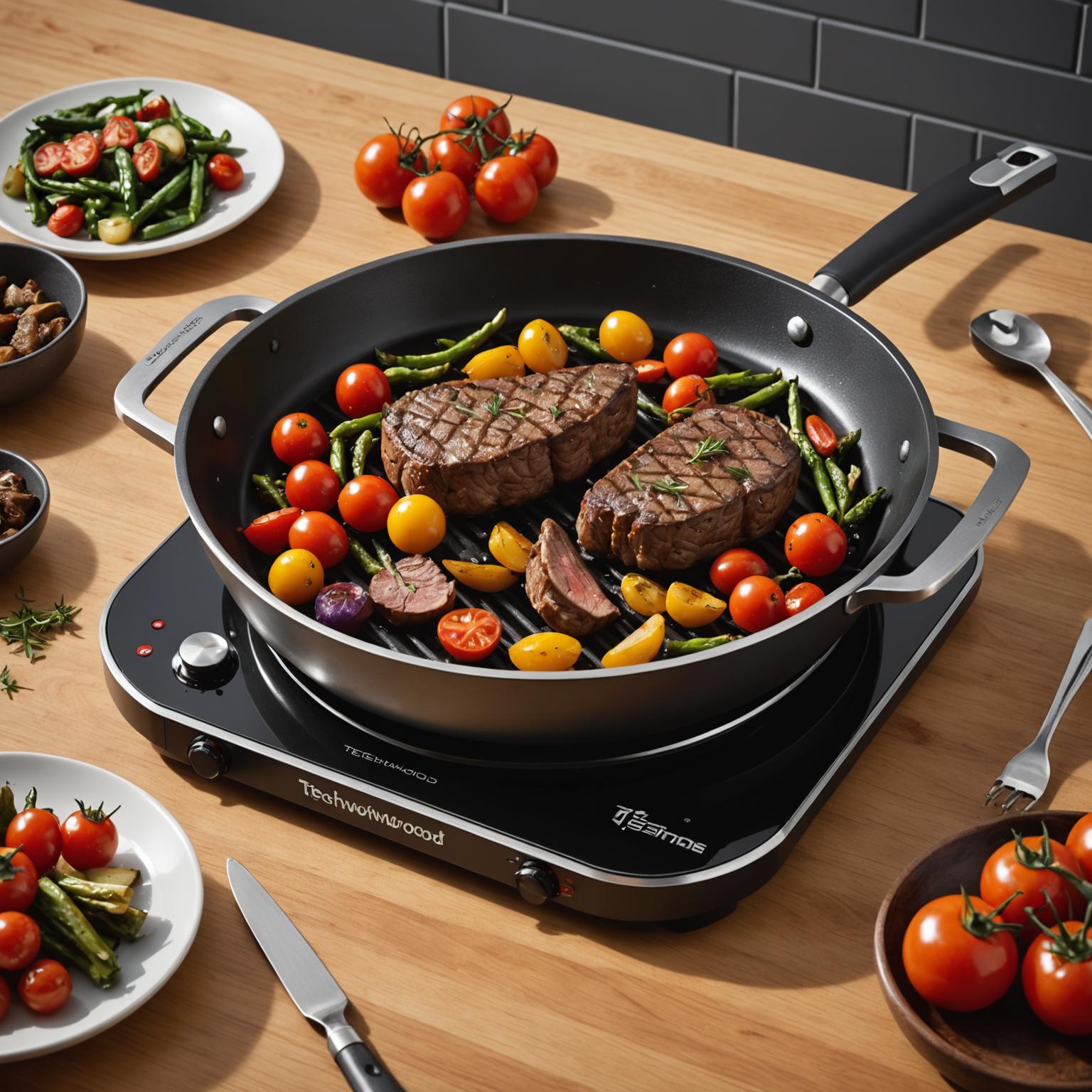 웍 인덕션 쿡탑으로 요리 혁신을 이루세요