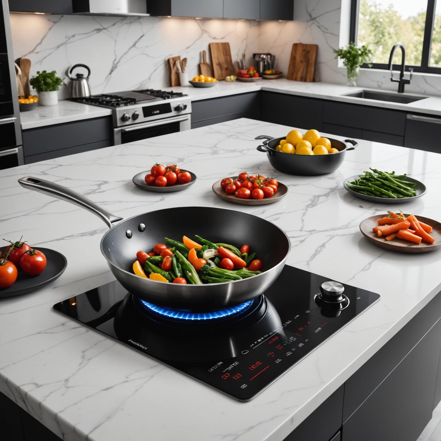 掌握用炒锅电磁炉炒菜的技巧