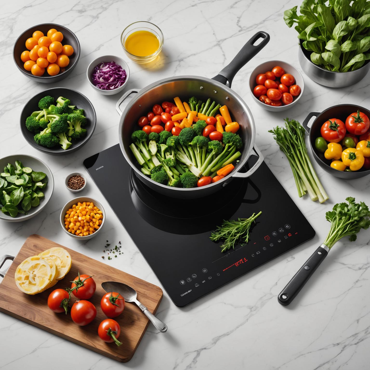 웍 인덕션 쿡탑으로 요리의 품격을 높이세요