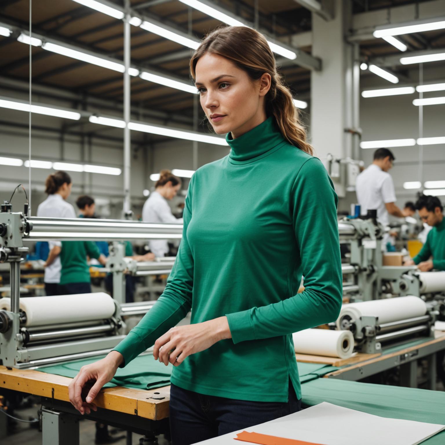 Производитель футболок с высоким воротом, поставщик одежды с высоким воротом, высококачественные футболки с высоким воротом