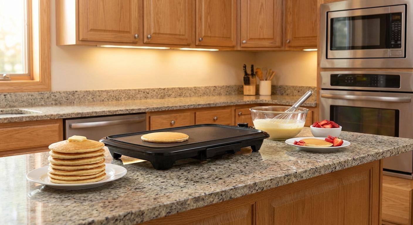 Elemento calefactor personalizado en Pancake Perfectionist