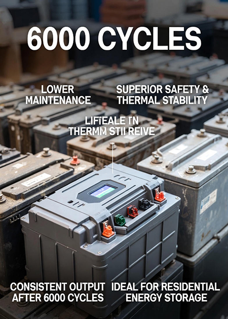 How Many Years Will a 6000 Cycle Battery Last in Energy Storage Applications?