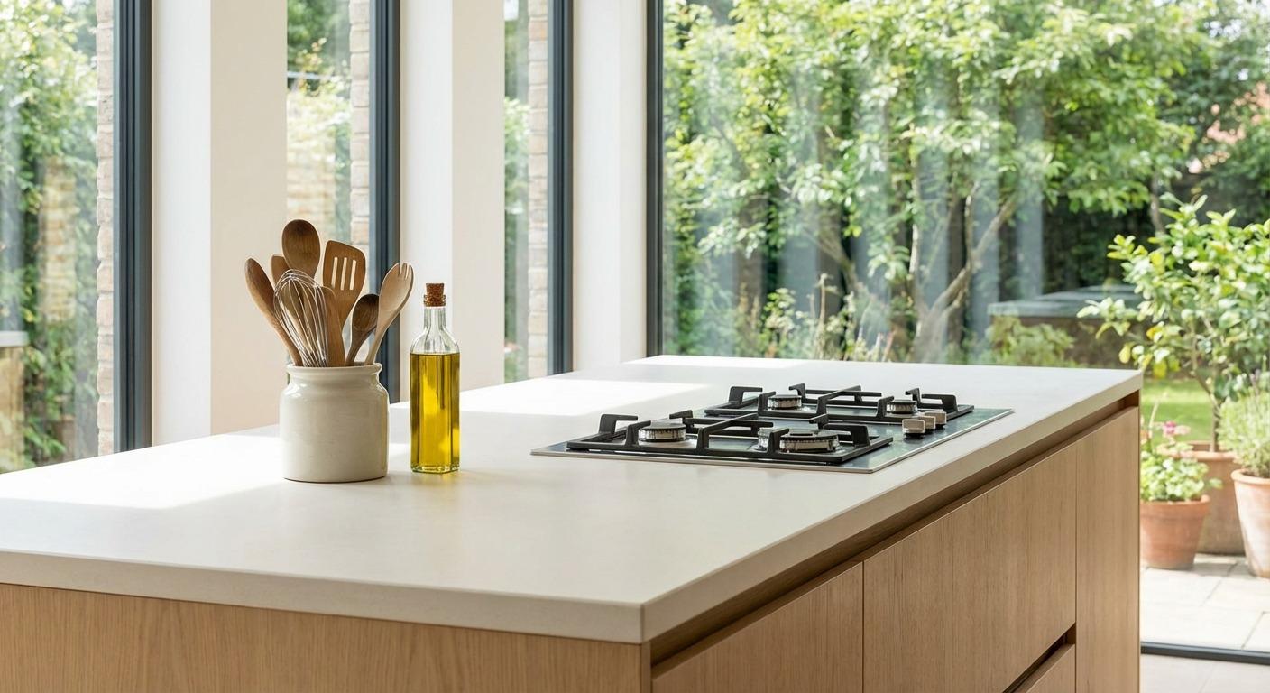 ビルトインガスコンロでキッチンを変身させましょう