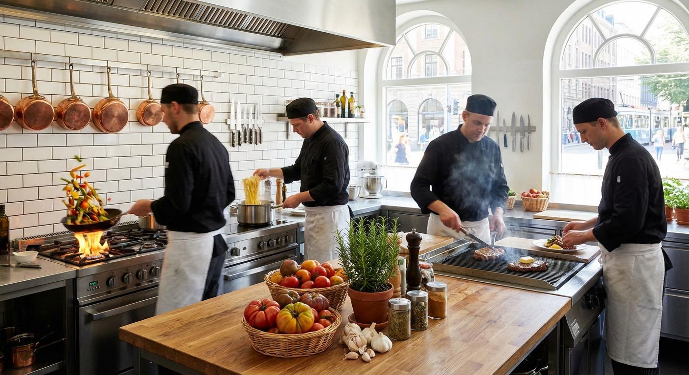 現代のキッチン向けビルトインガスコンロの新たなトレンド