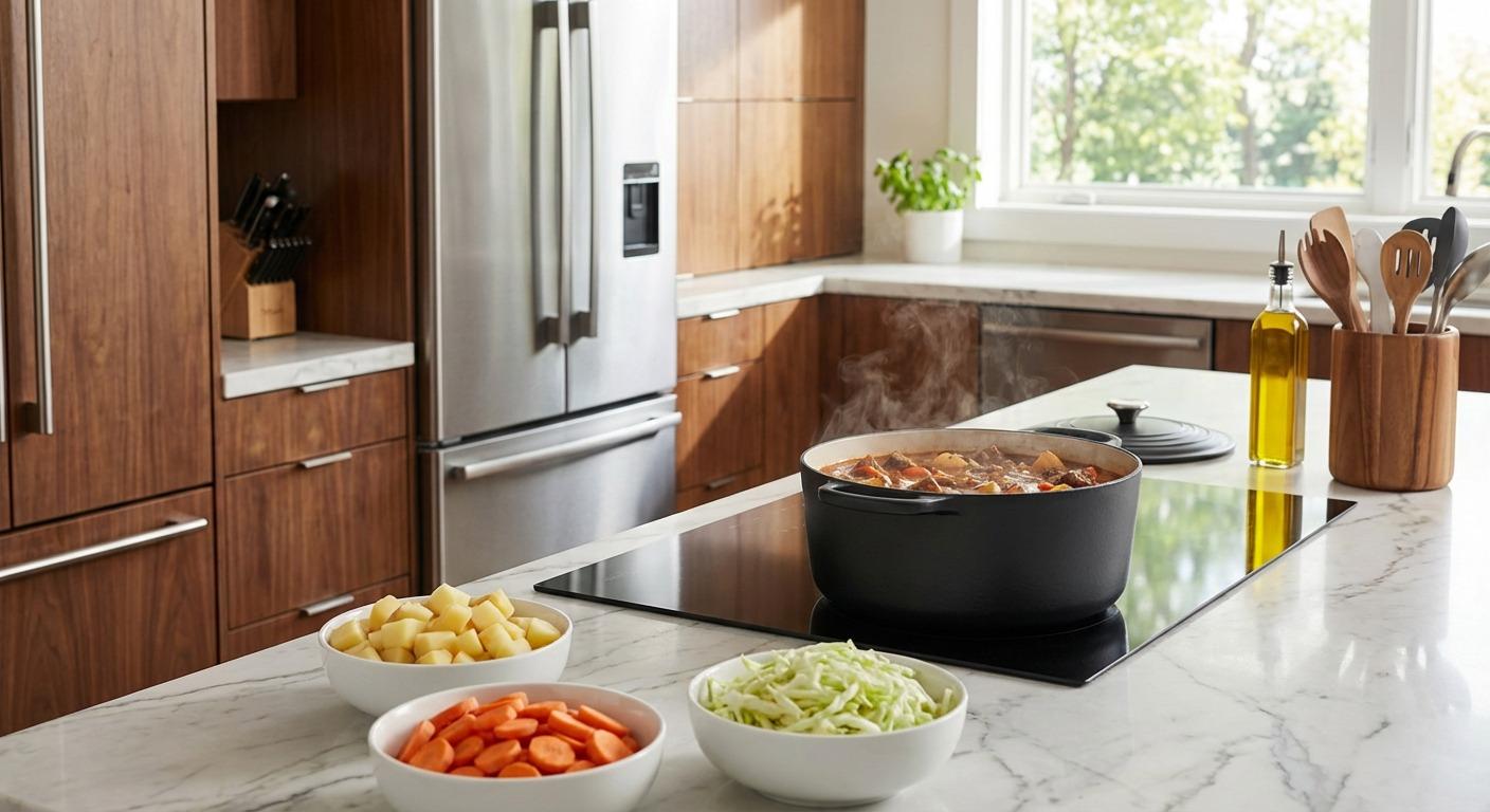 Раскройте кулинарный потенциал с помощью индукционной плиты