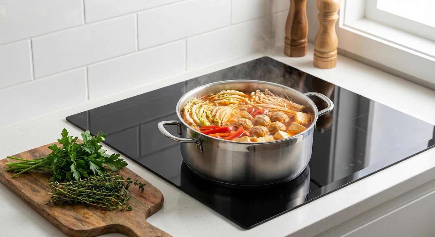 لوح تسخين زجاجي من السيراميك: كفاءة في المطابخ الحديثة