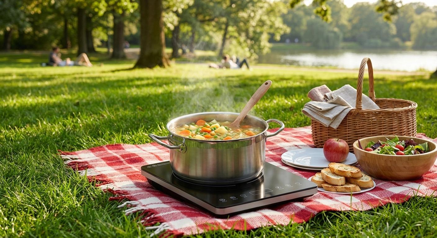 ポータブルカウンタートップバーナーはアウトドアクッキングに革命をもたらします