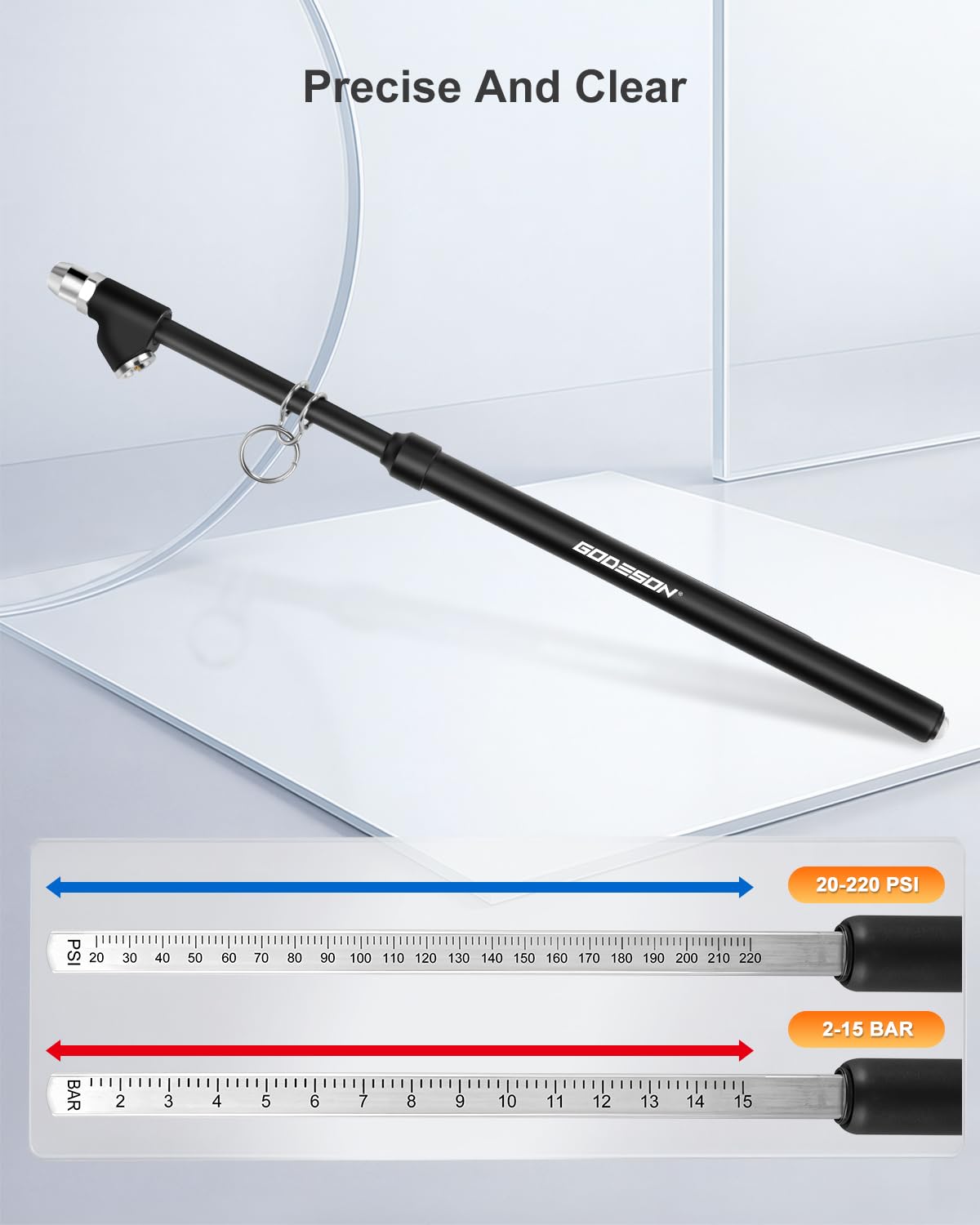 GODESON  semi  truck tire pressure gauge