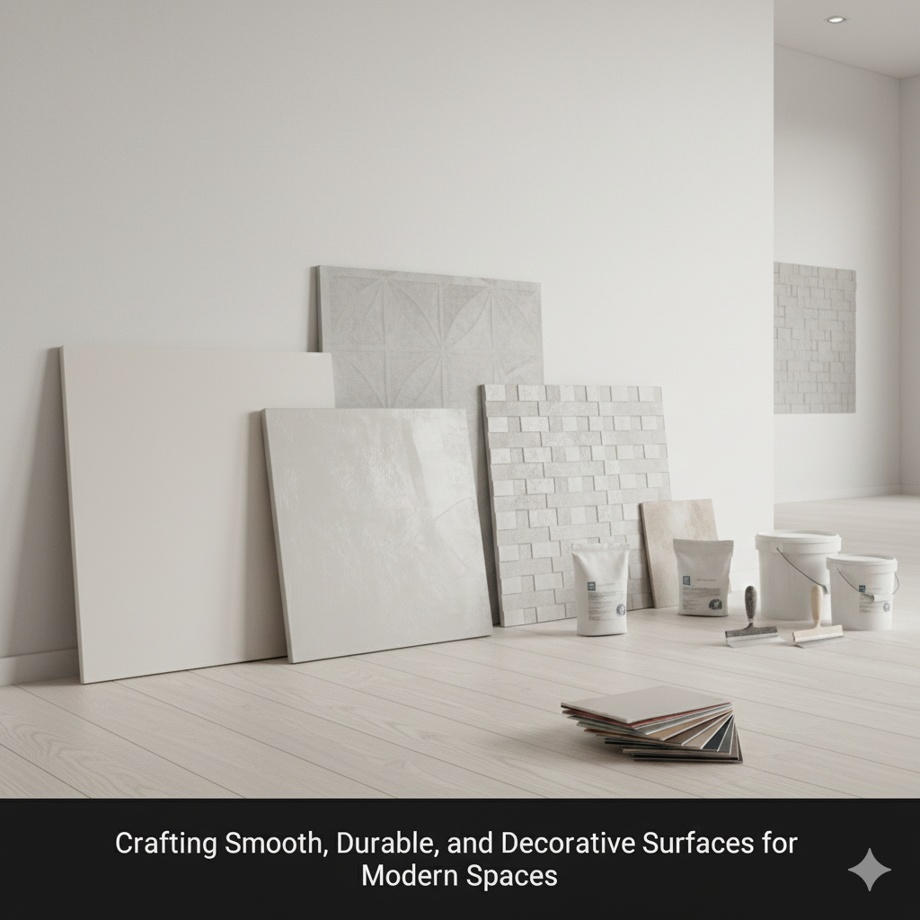 Interior Wall Finishing Material Factory: Crafting Smooth, Decorative Surfaces for Modern Spaces