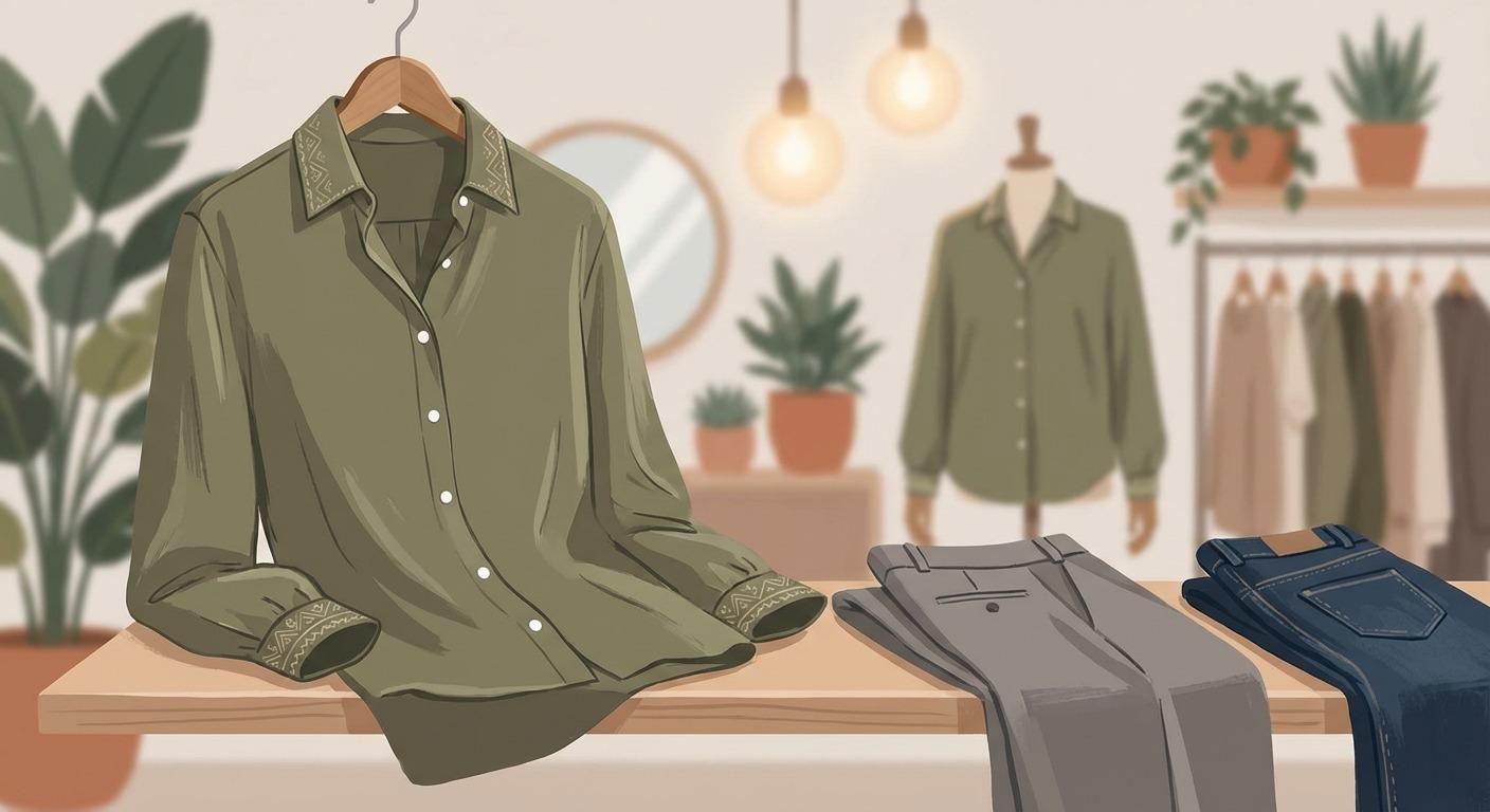 Discover Effortless Style with Embroidered Shirts