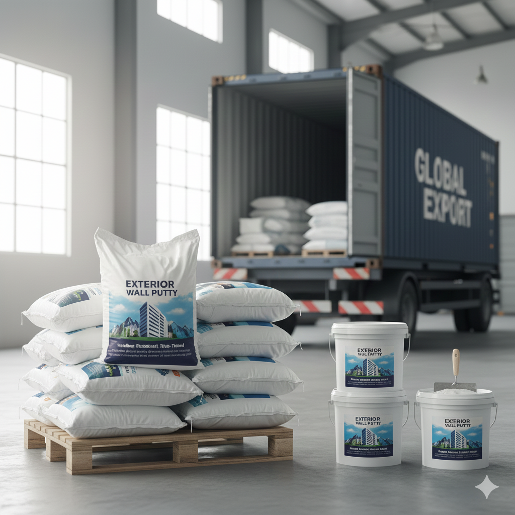 Exterior Wall Putty Exporter: Building Weather-Resistant Walls That Stand the Test of Time